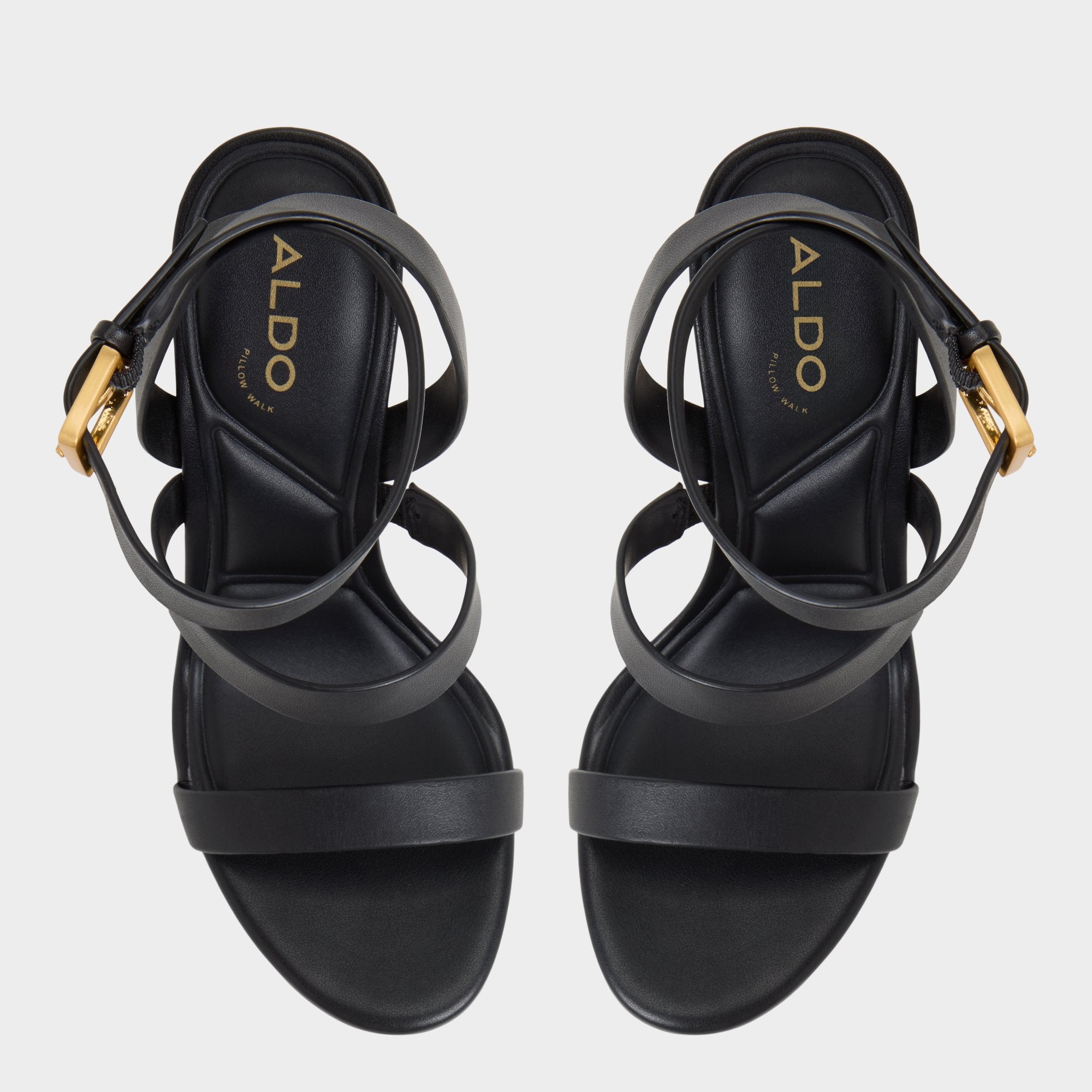 ALDO Kardy sandales talons plateforme noir strap