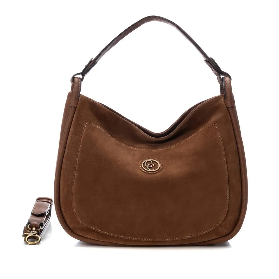 Carmela 18612001 sac cuir marron bandoulière