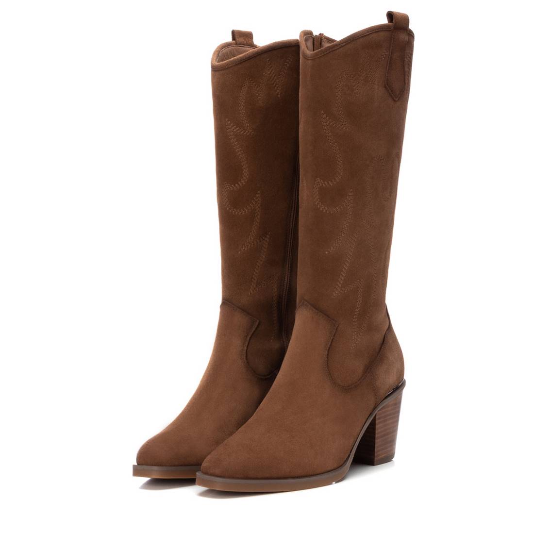 Carmela 16112202 bottes femme marron serrage talon 7cm