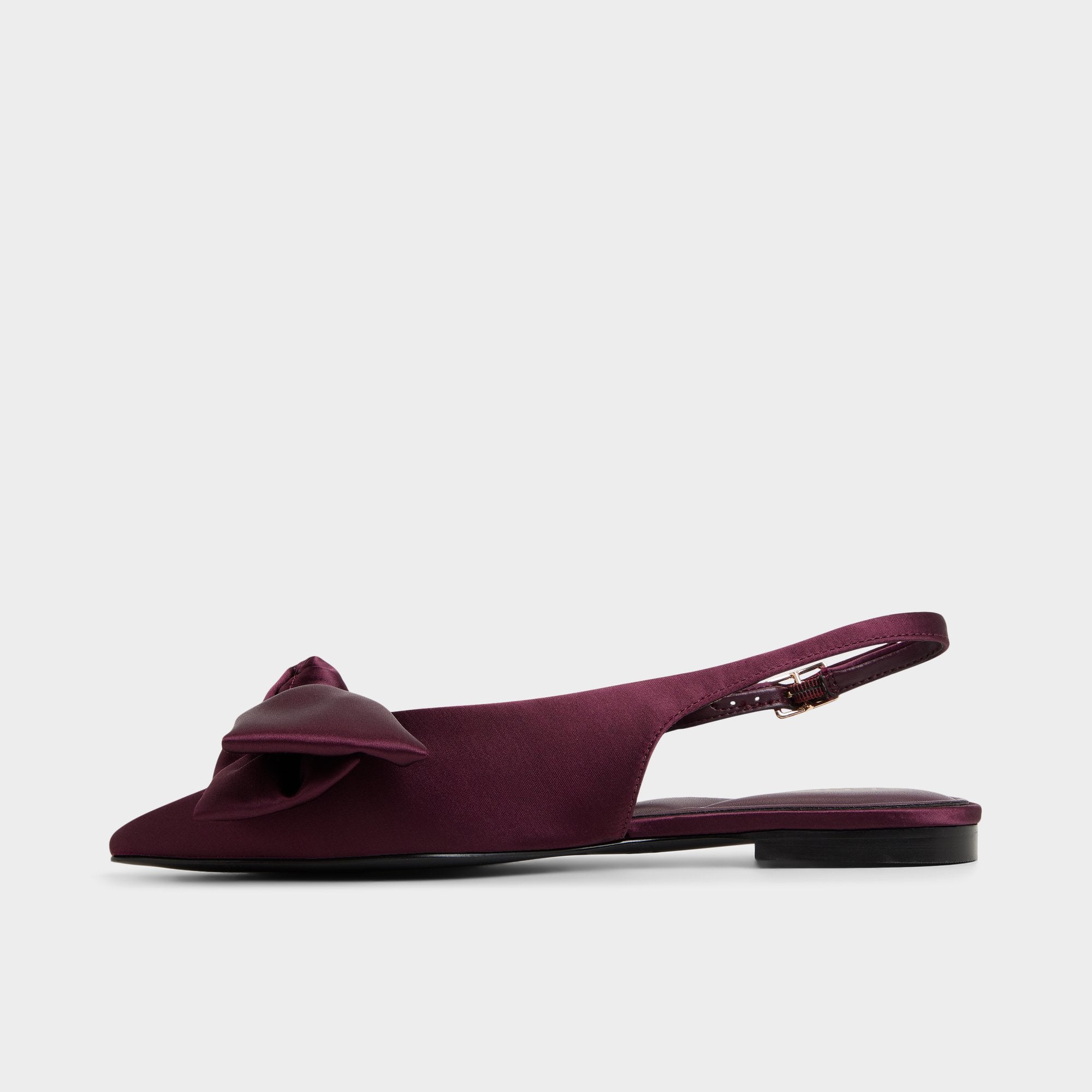 Aldo Festive escarpins slingback satin rouge