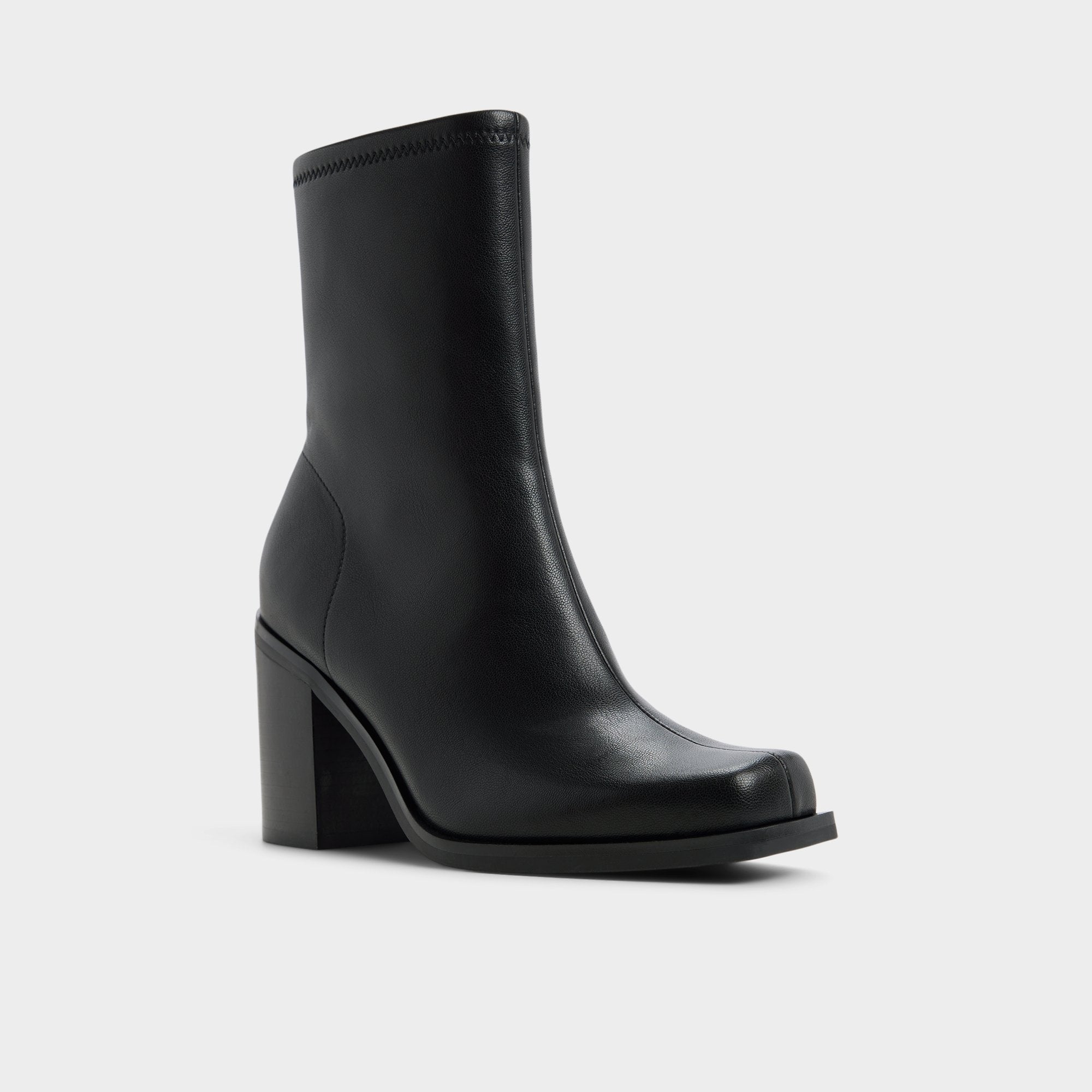 ALDO Joma bottes cuir talon bloc mi-mollet