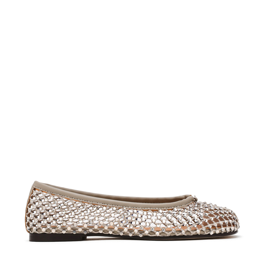 Steve Madden Calico ballerines argent maille