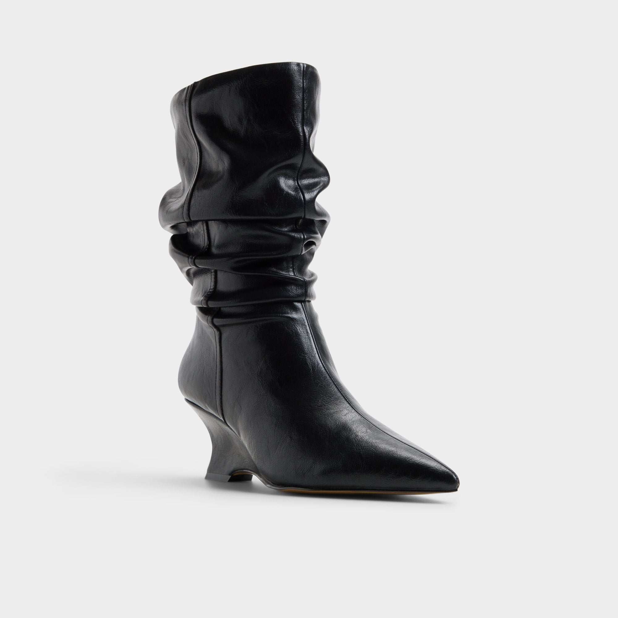 ALDO Calain bottes compensées noires