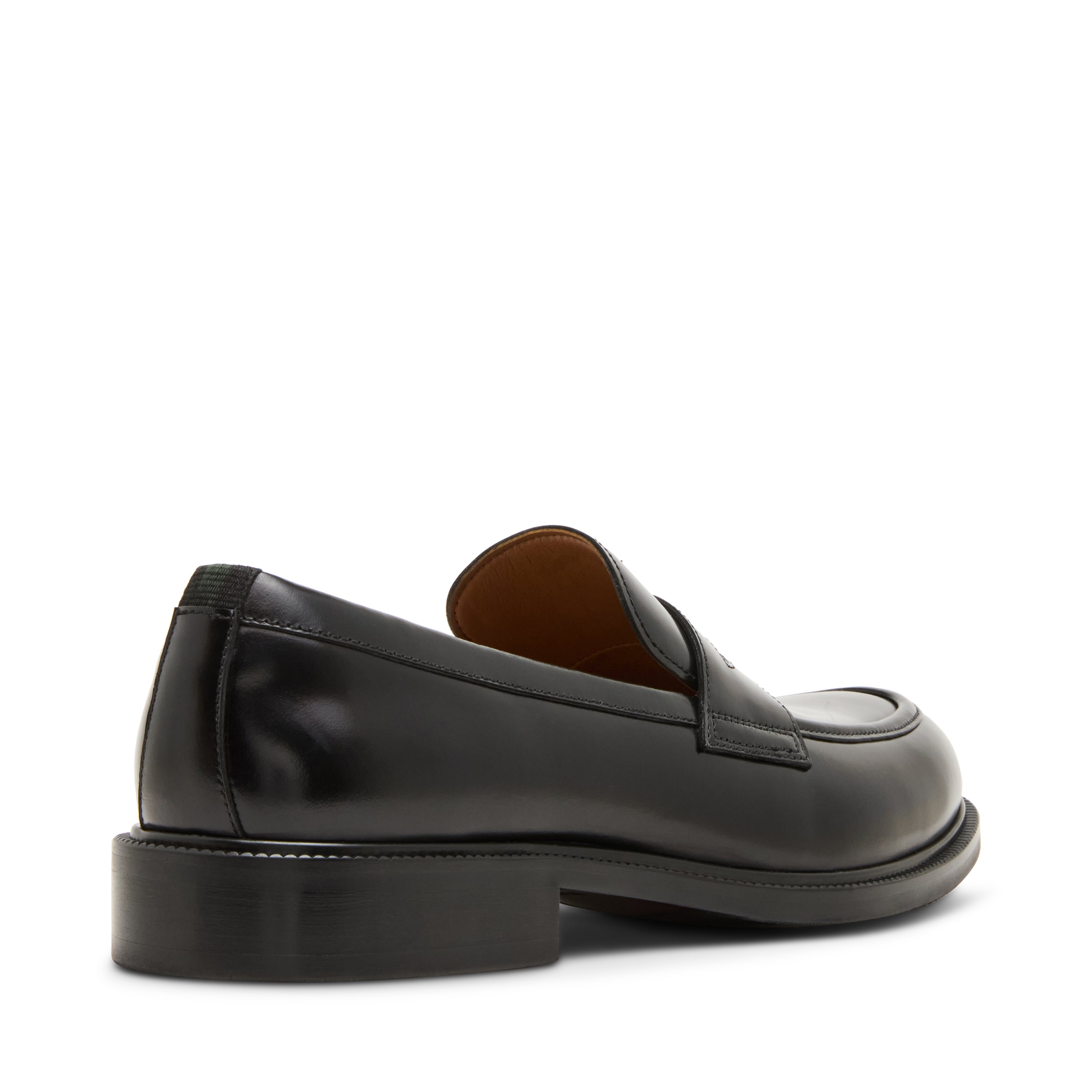 Steve Madden Auburn mocassins homme cuir noir