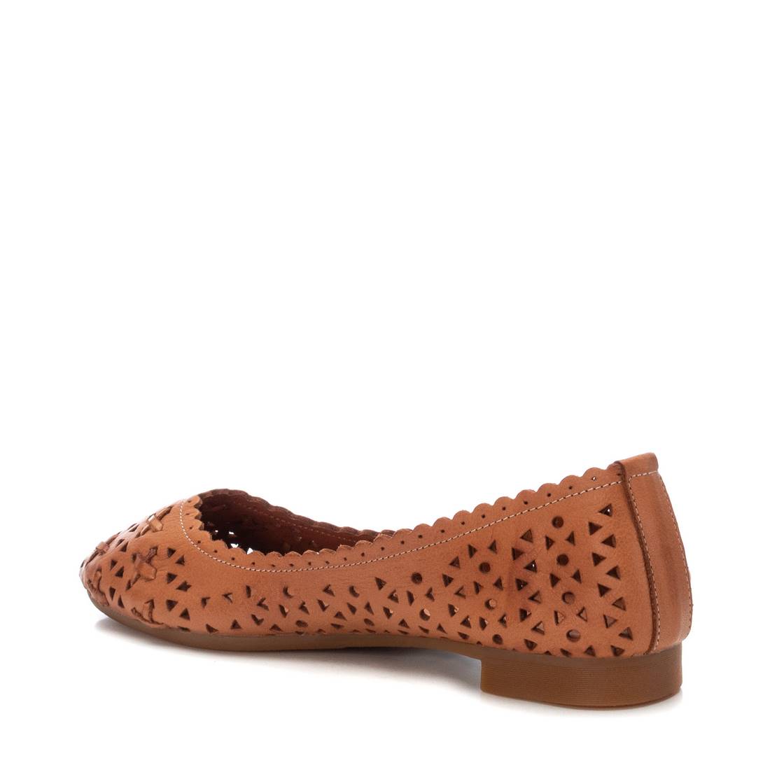 Carmela 16067302 ballerine femme marron cuir ajourée