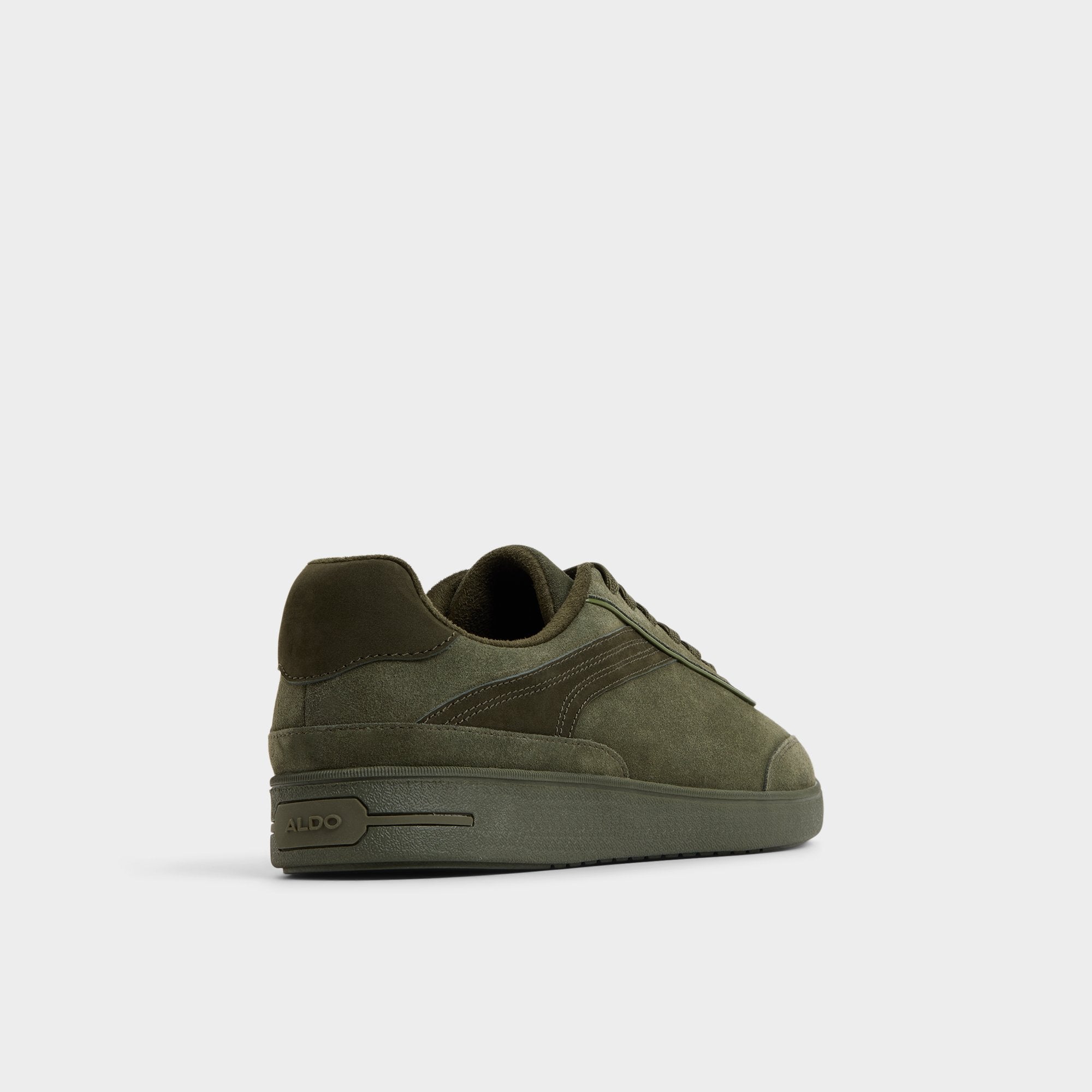 ALDO Cypress baskets basses suède vertes mesh