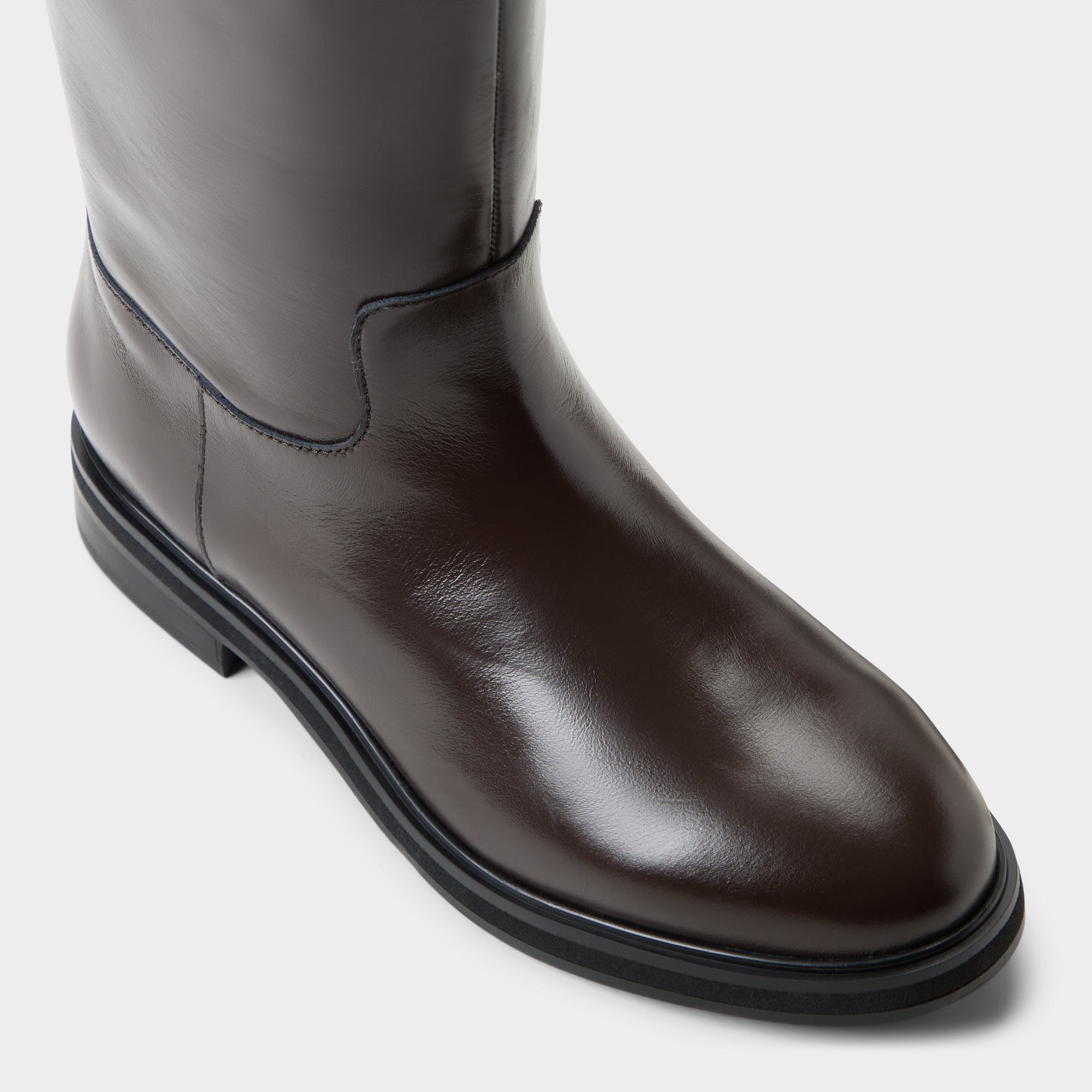 ALDO Levie-wc bottes cavalières marron