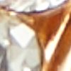 ALDO Fariaglitz boucles d'oreilles chandelier dorées