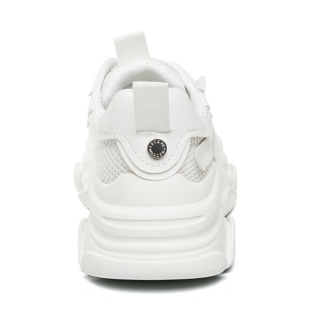 Steve Madden Possession-E basket blanche plateforme 7 cm