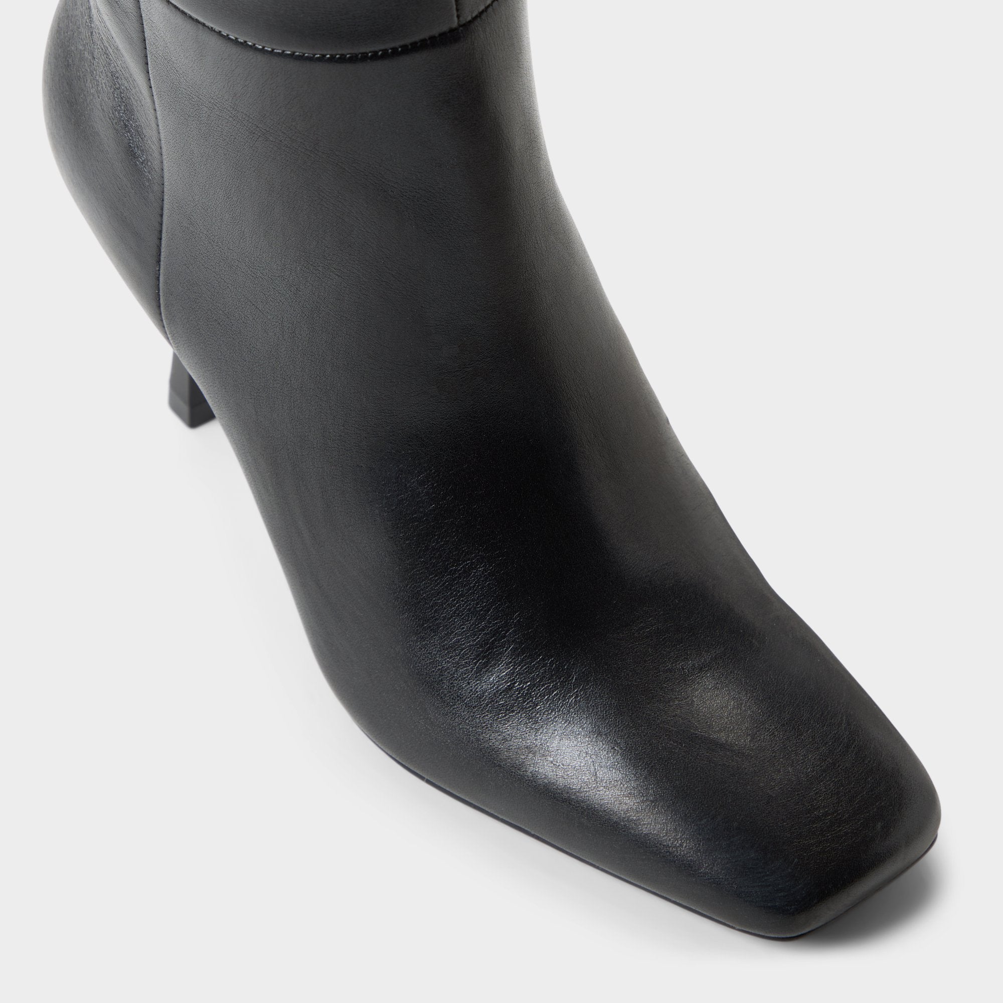 ALDO Purdie-WC bottes hautes noires talon