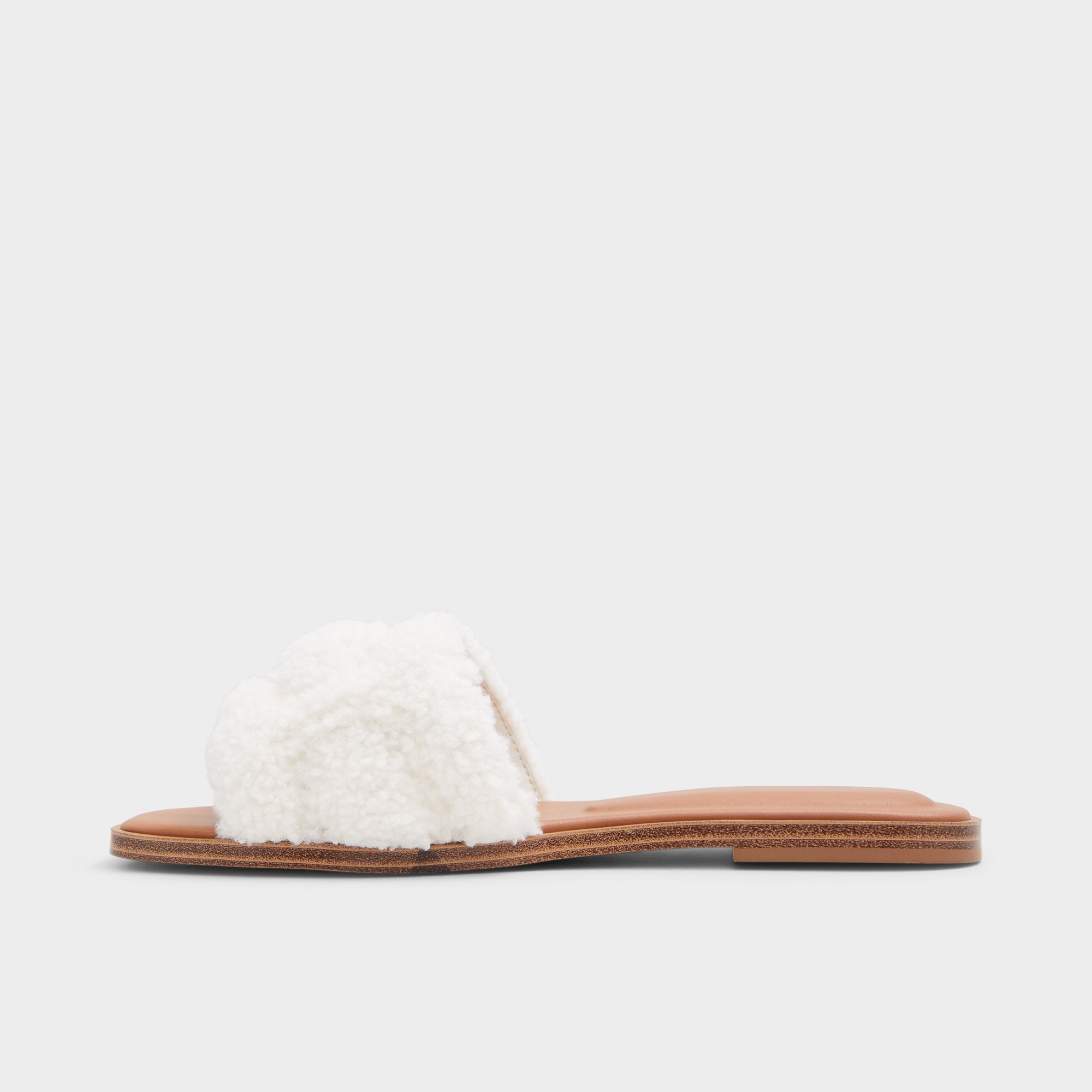 Aldo Elenaa mules plates nude slip-on