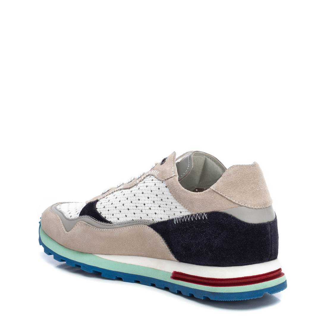 Carmela 16081702 basket homme blanc cuir plat