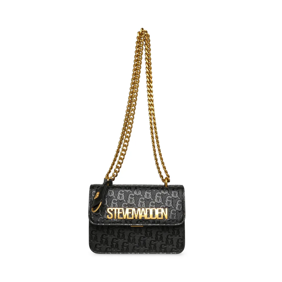 Steve Madden Bcoal-E sac bandoulière noir doré