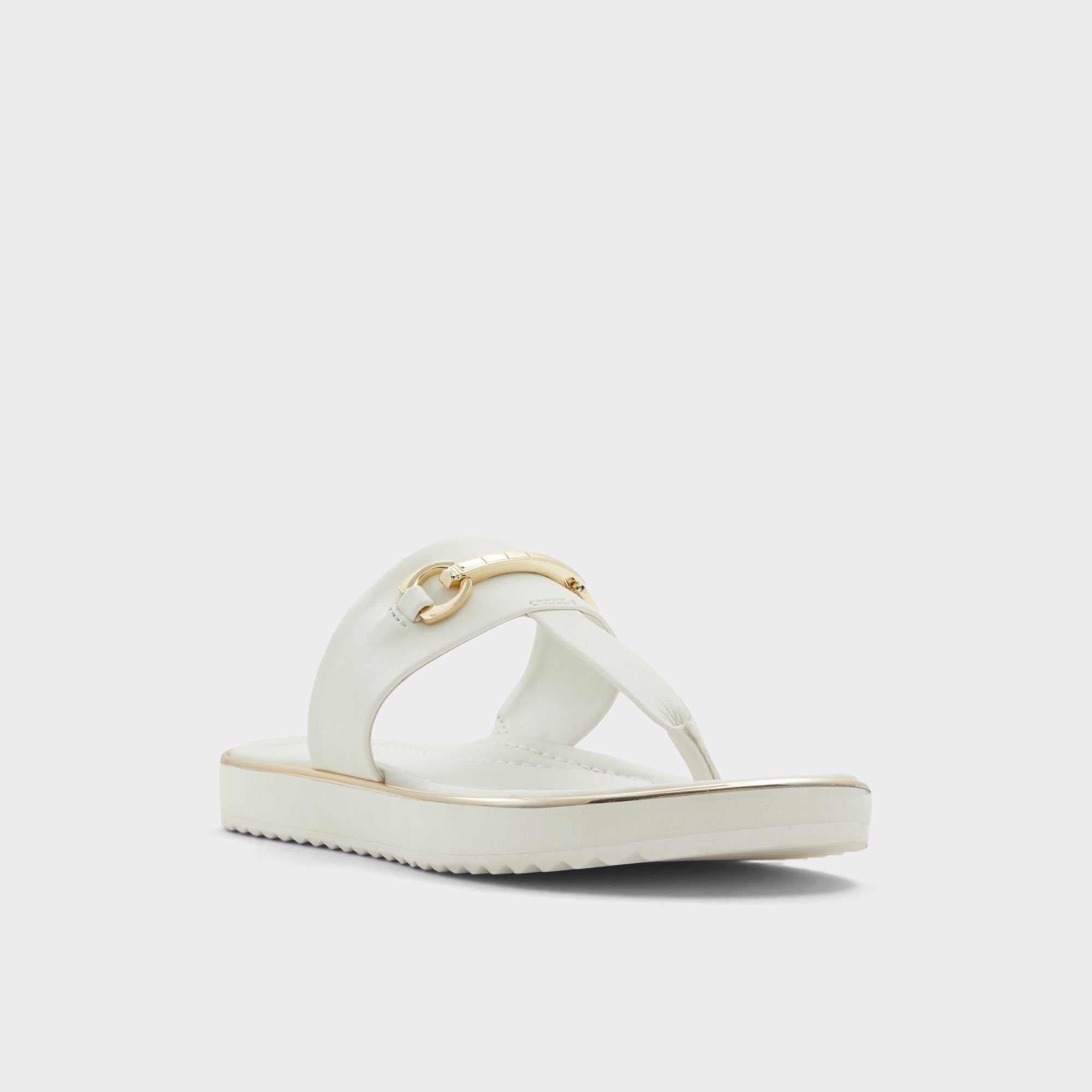 ALDO Deverena sandales plates femme détail métal