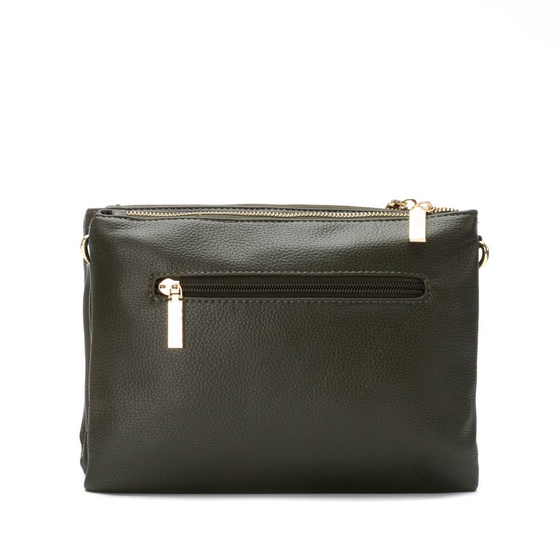 Carmela 18617402 sac bandoulière cuir kaki 23 cm
