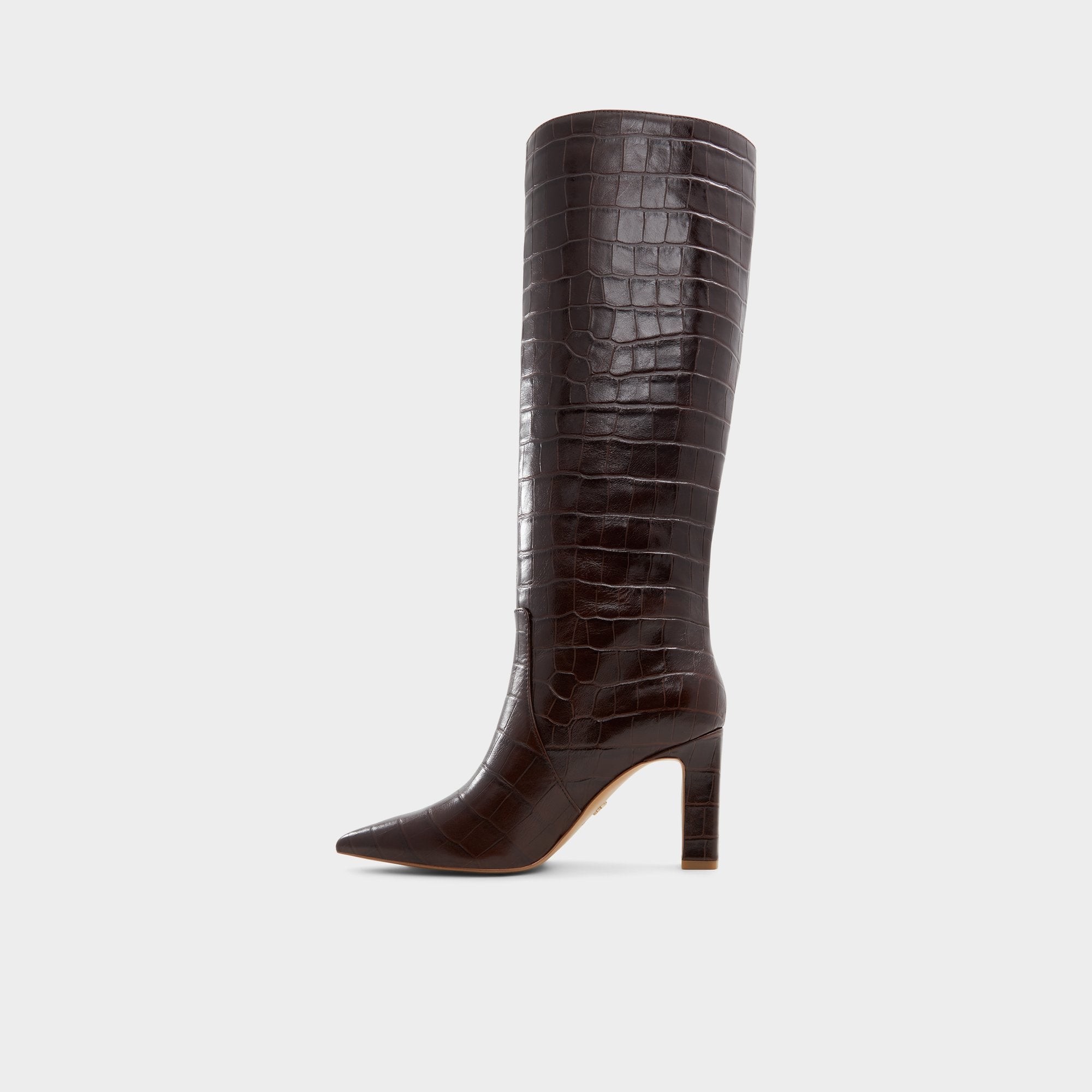 ALDO Cadigoder bottes hautes marron à talon