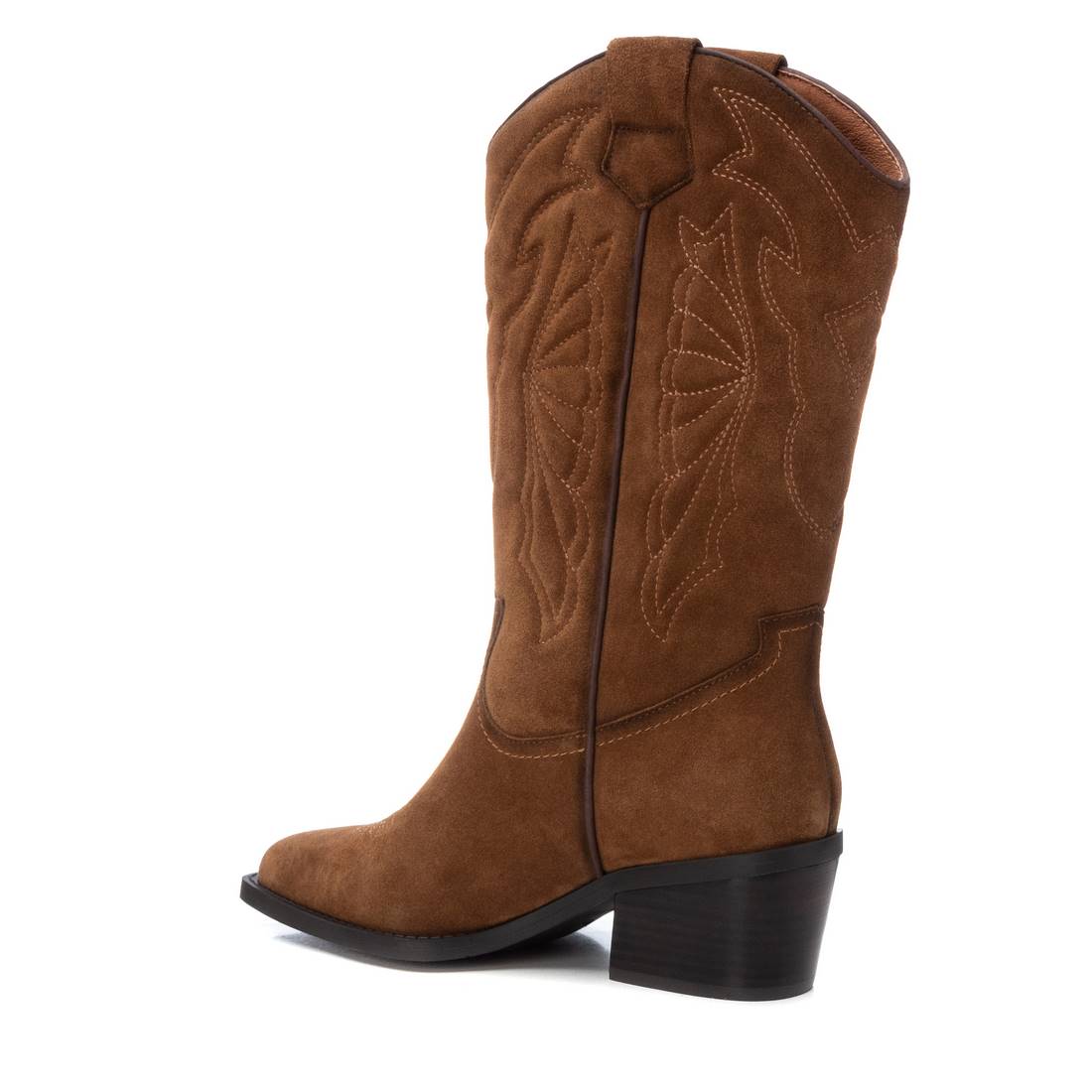 Carmela 16188201 bottes femme marron cowboy cuir 6 cm