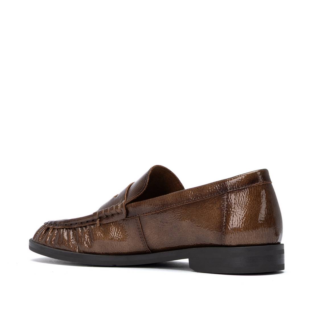 Carmela 16435703 mocassin verni taupe plat