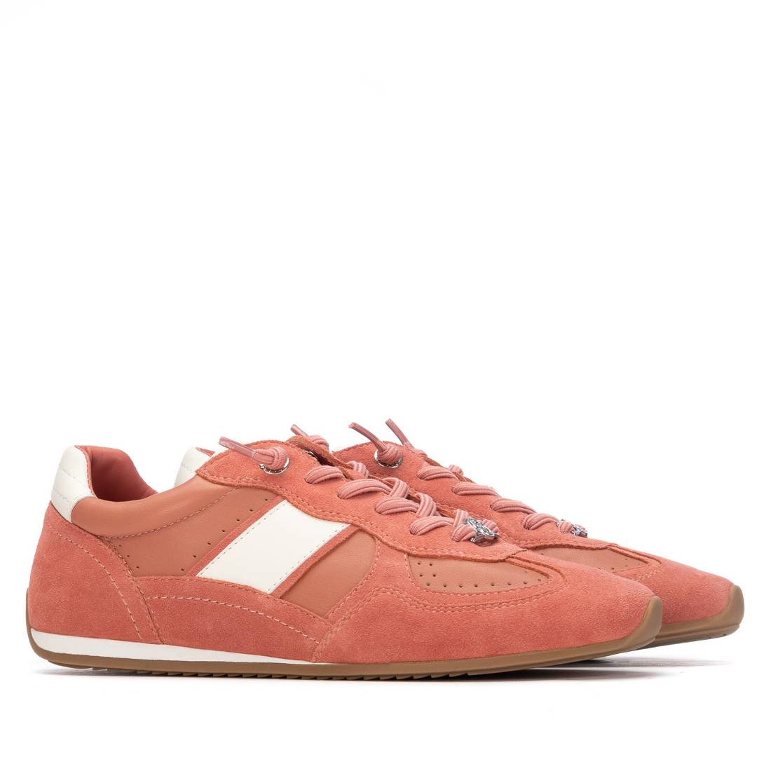 Carmela 16310802 sneakers cuir rouge semelle épaisse