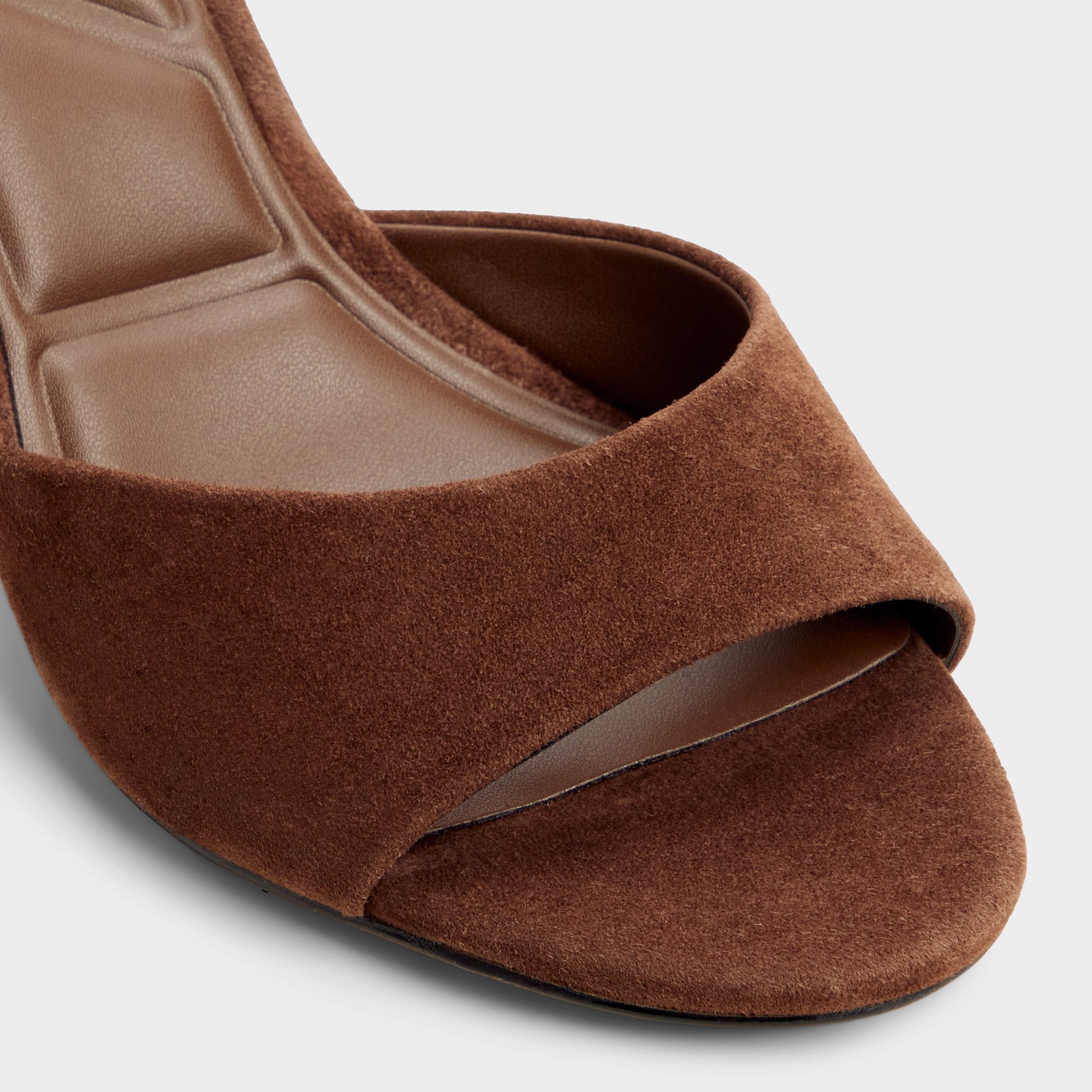 ALDO Annaberaen mules suède marron