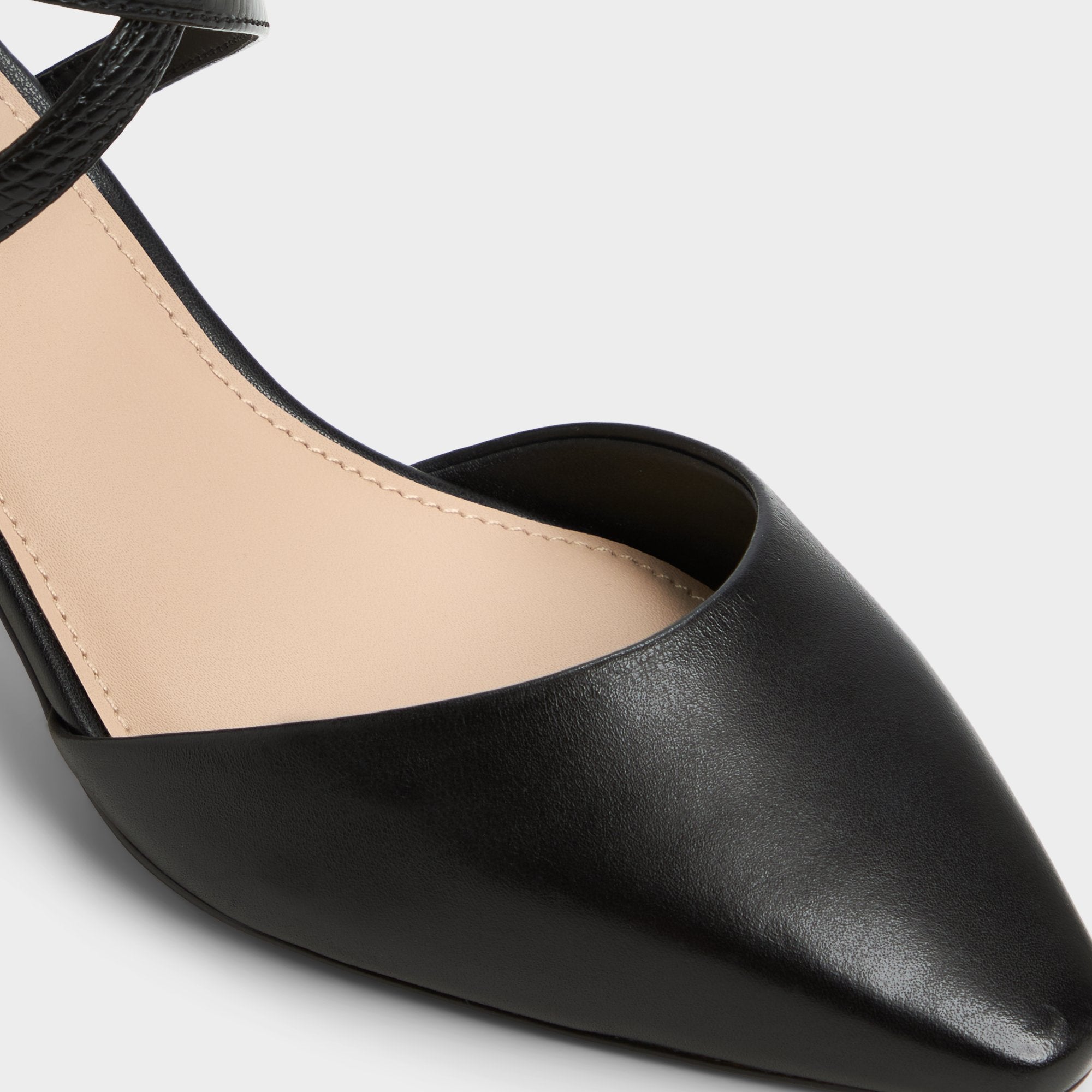 ALDO Grarwen sandales talon bloc noires métal