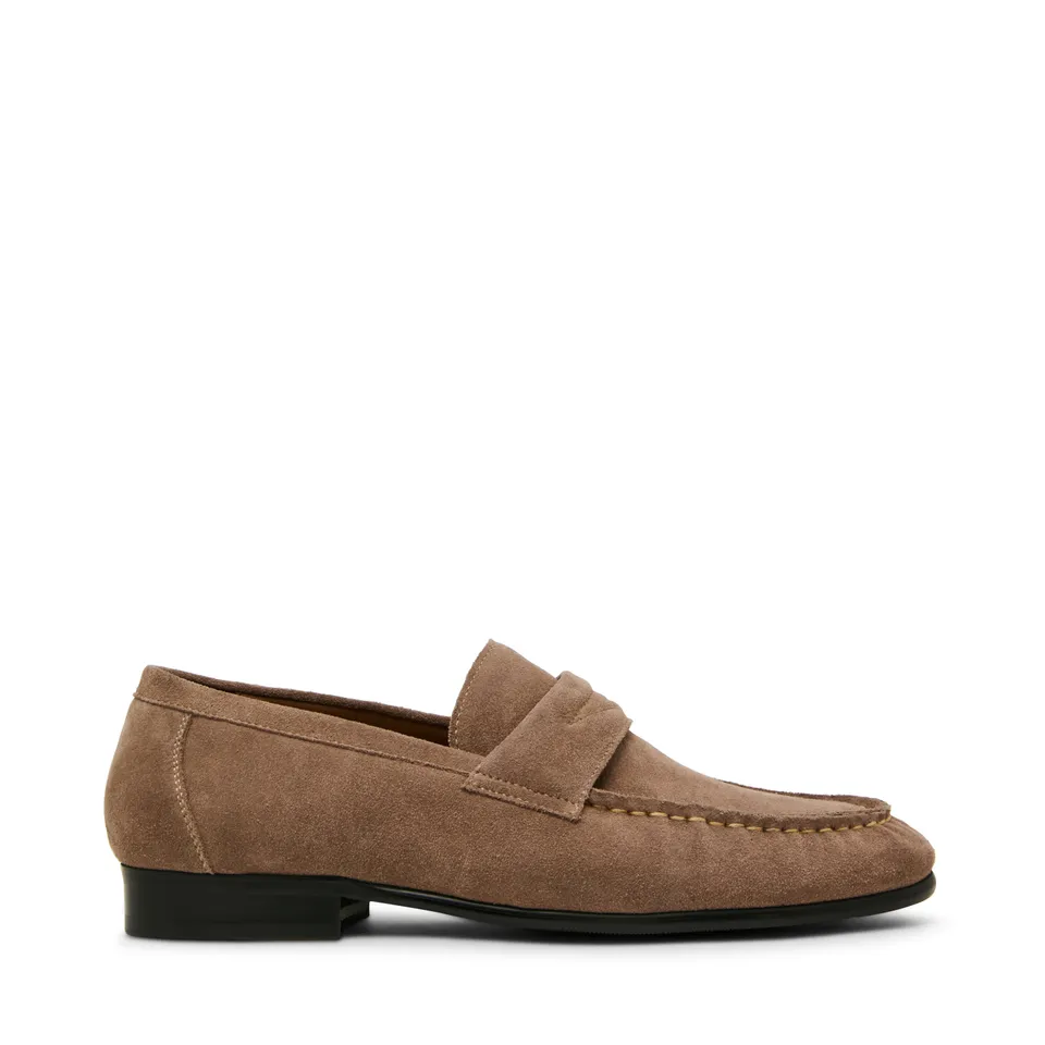 Steve Madden Passage mocassin daim taupe homme