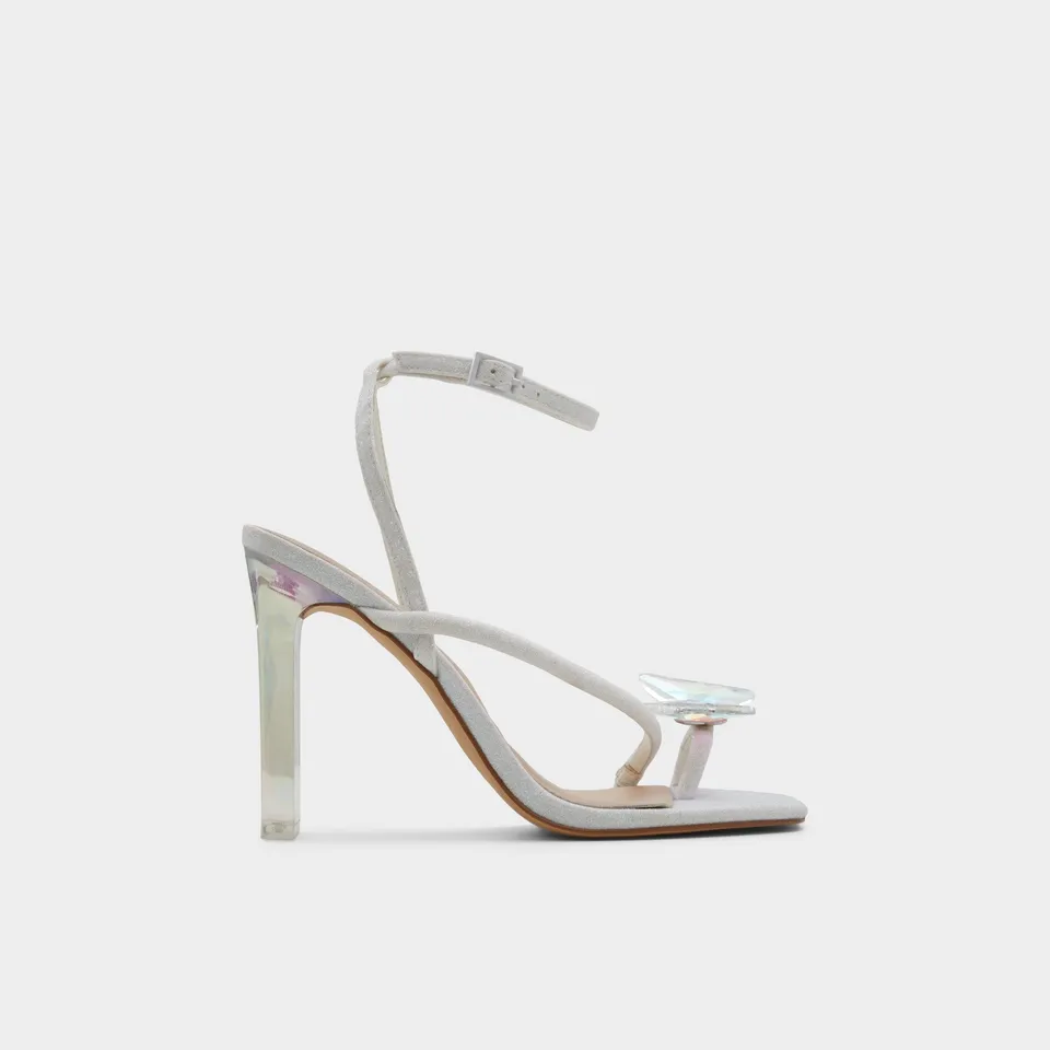 ALDO Pepela sandales talon bloc blanc papillon