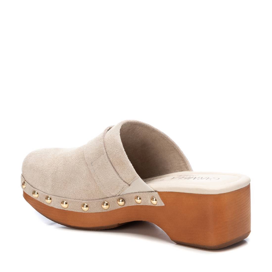 Carmela 16045205 sabots cuir blanc talon 5 cm
