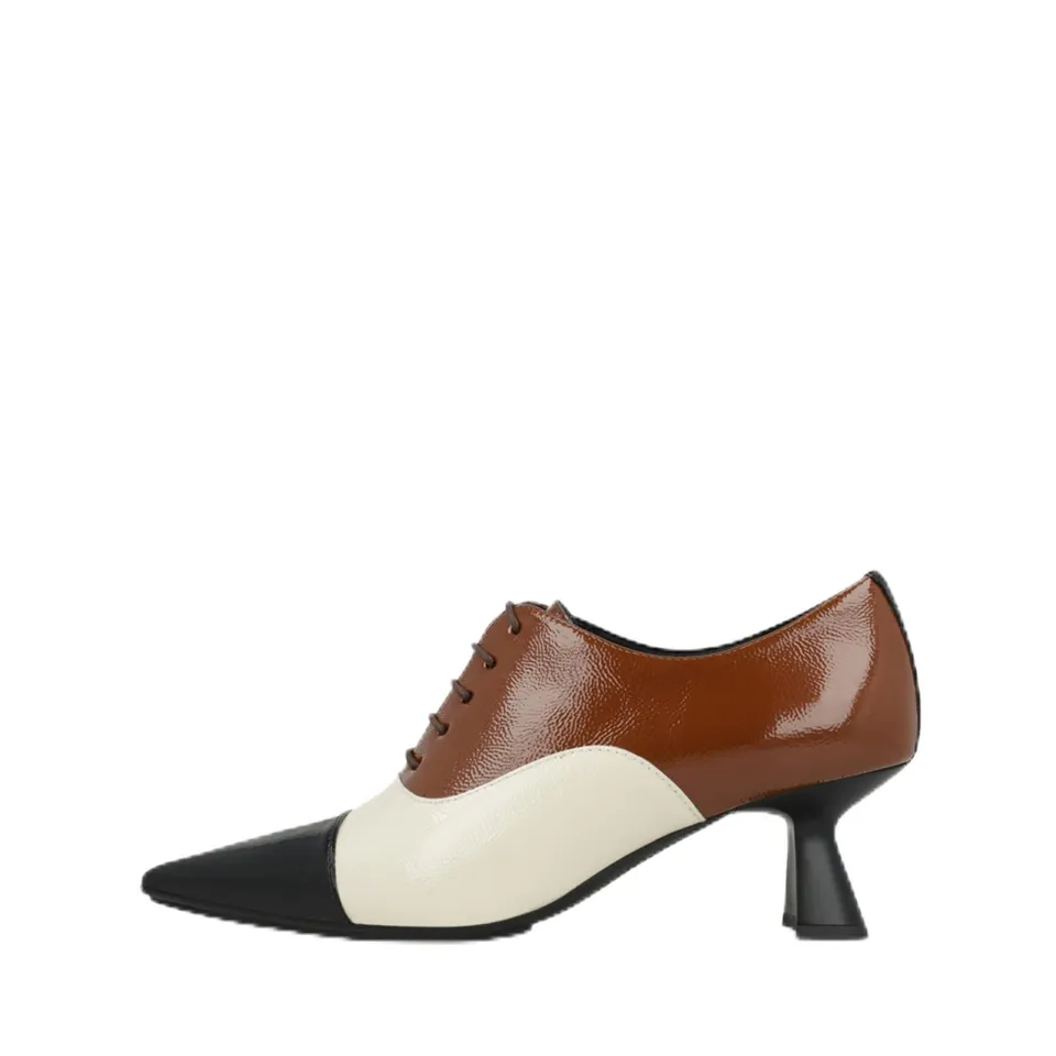 LODI KAL5576 escarpins marron cuir femme