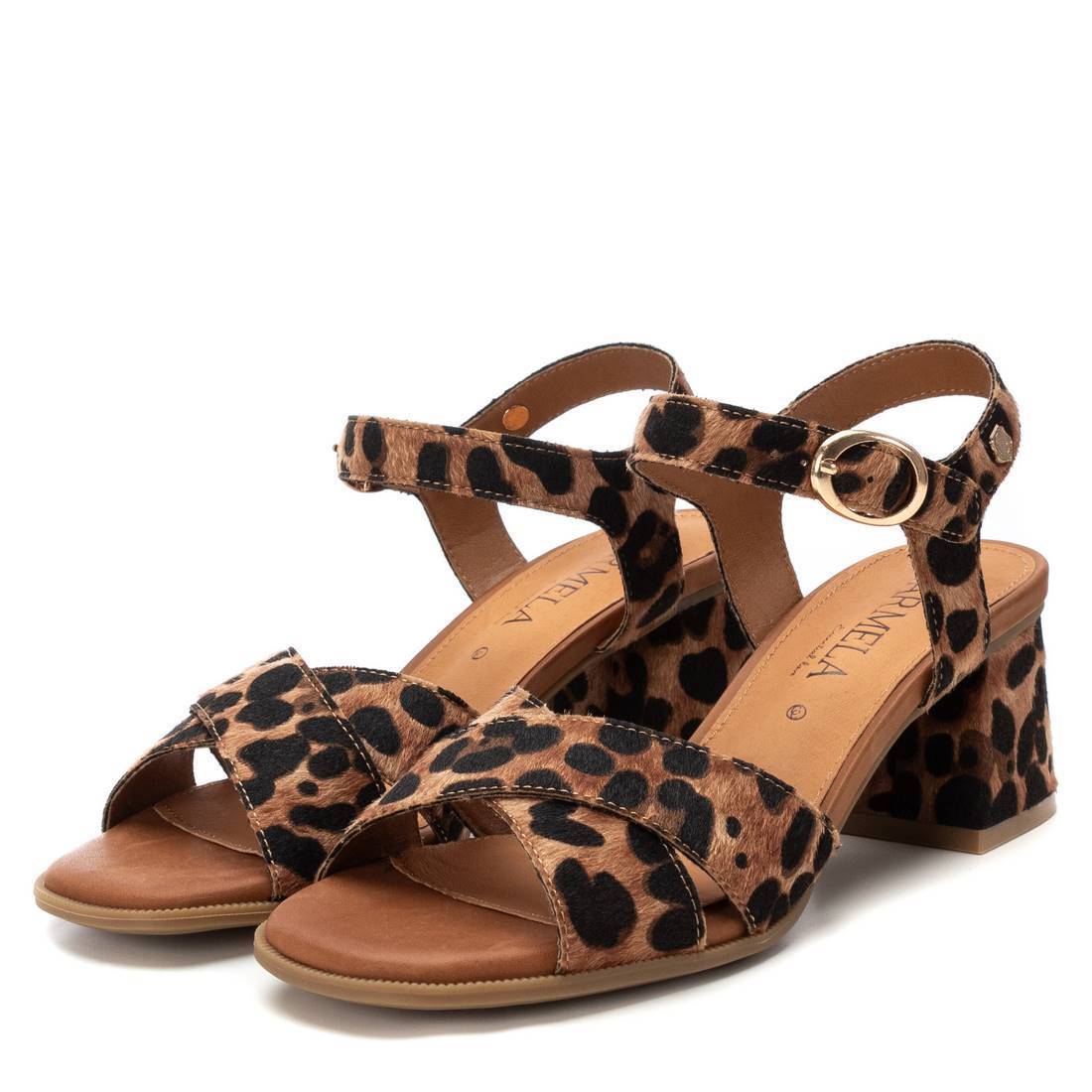 Carmela 16219208 sandales femme léopard talon moyen