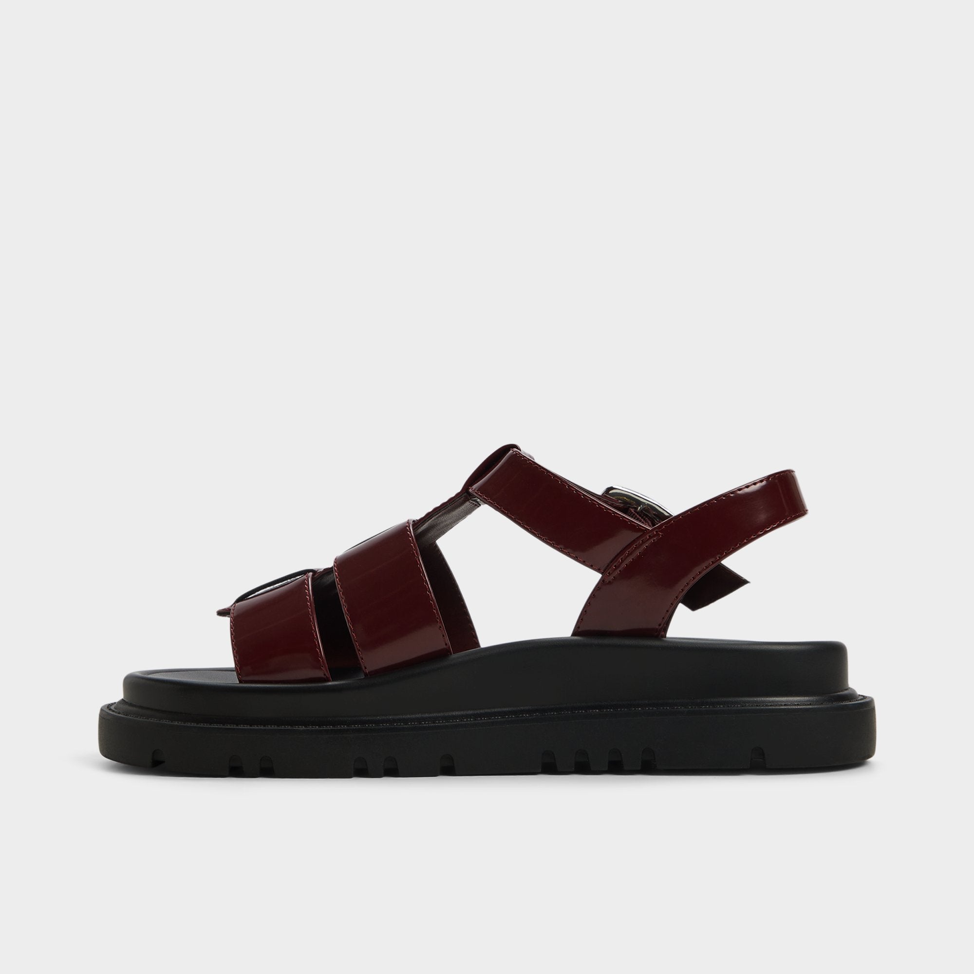 Aldo Linettie sandale pêcheur bordeaux