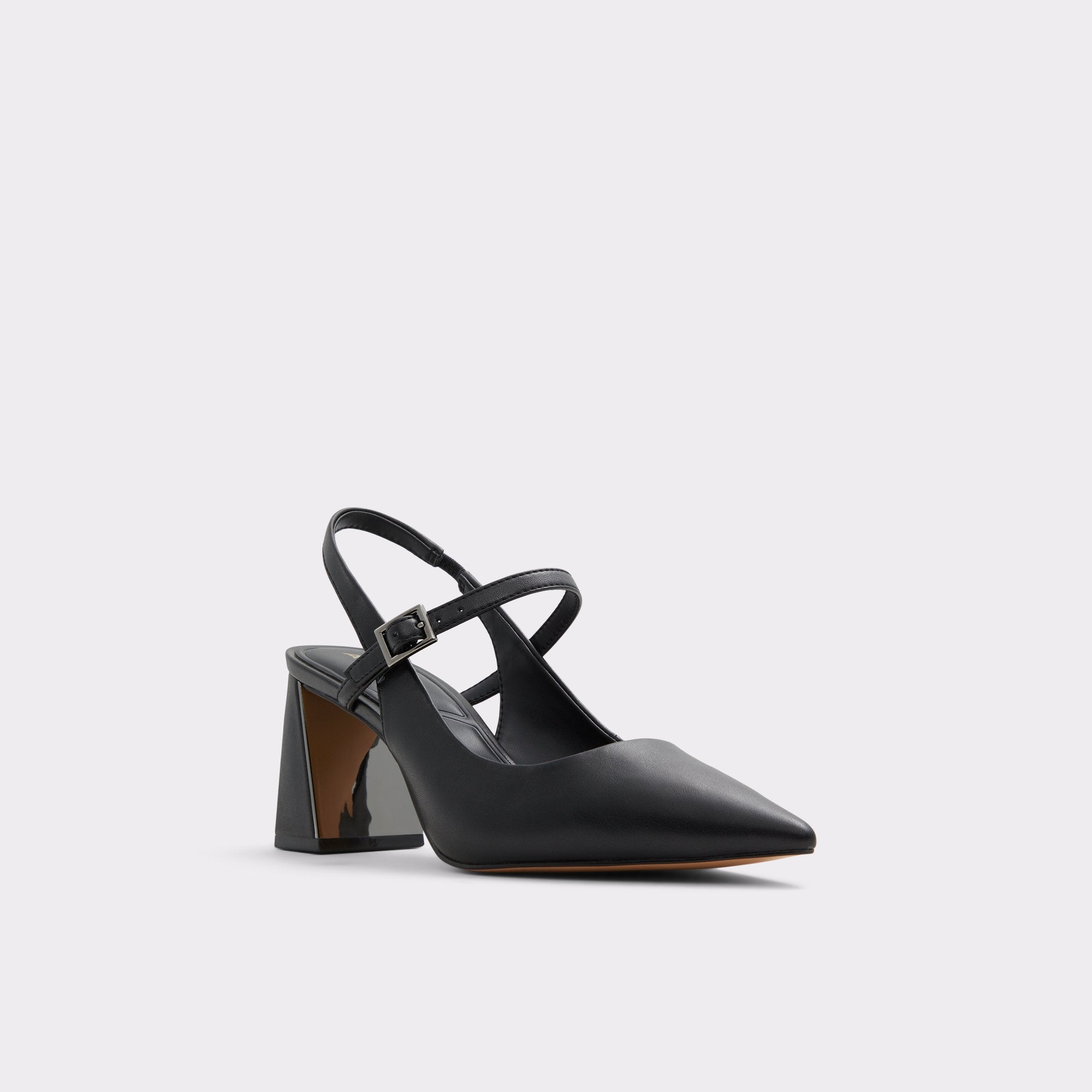 ALDO Papilliana escarpins femme nude talon carré