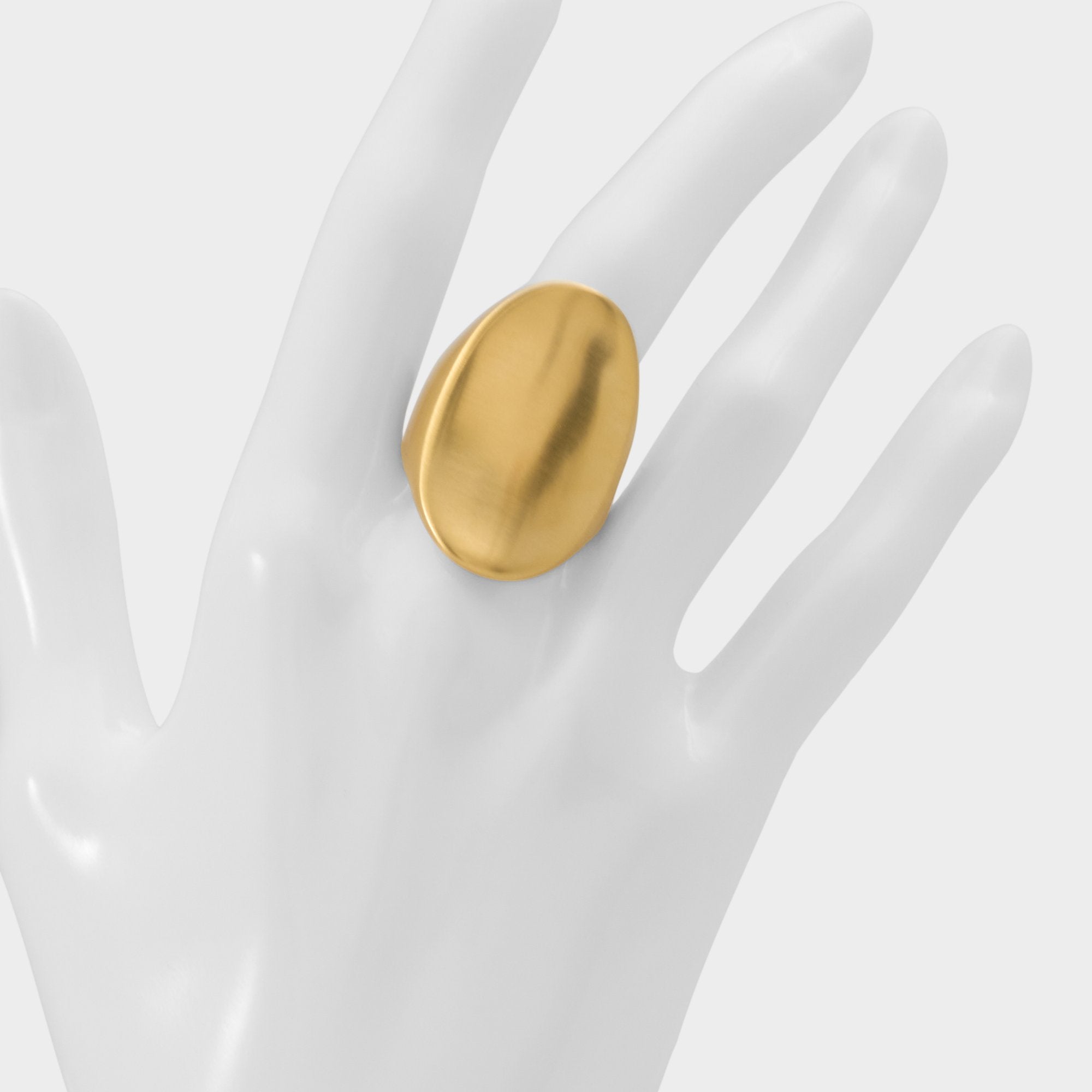 Aldo Reigna bague femme dôme argentée