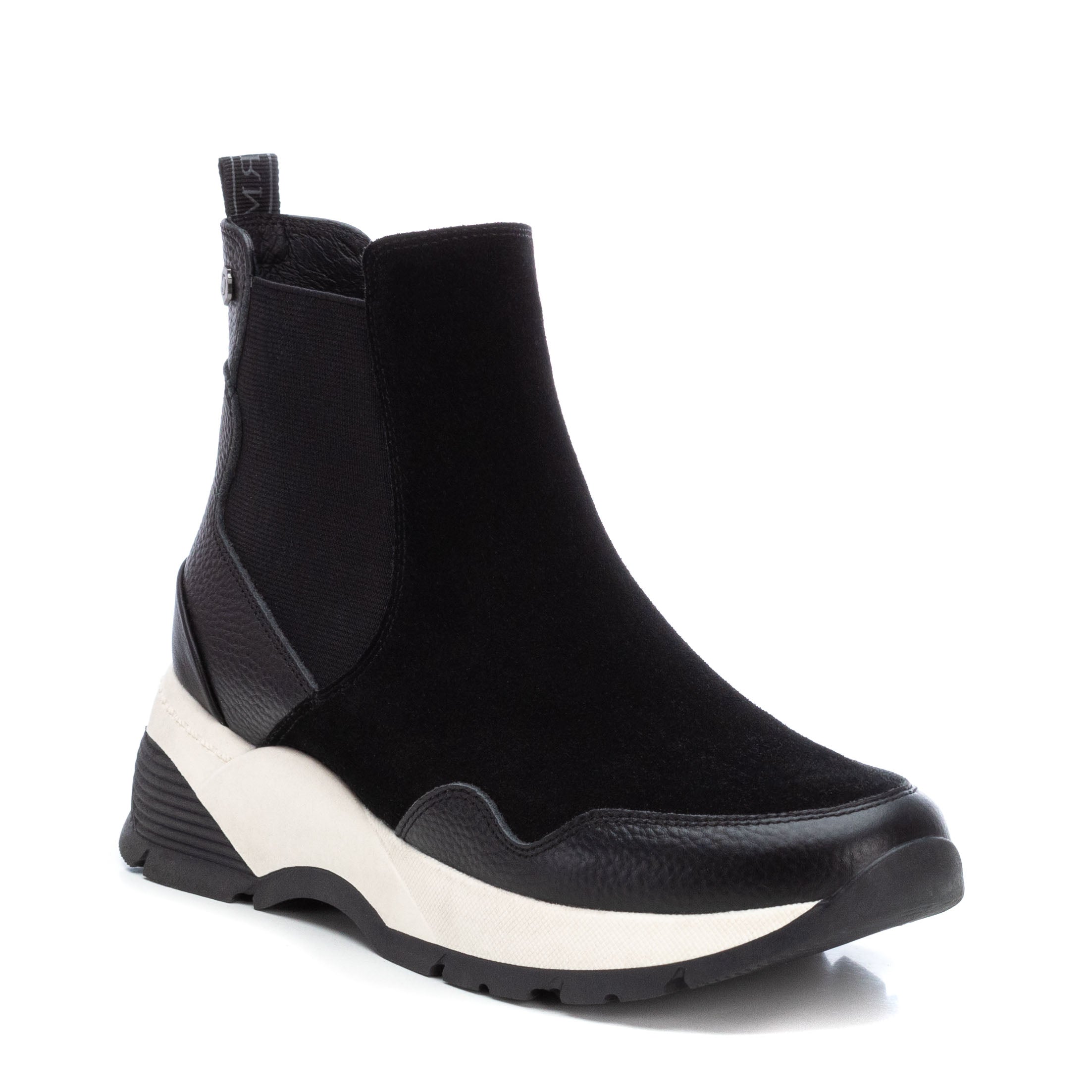 Carmela 16016201 basket montante femme cuir noir