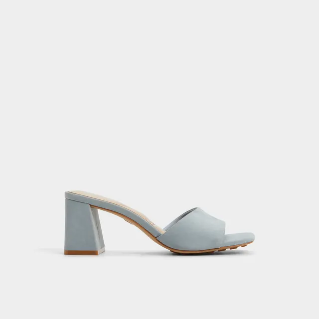 ALDO Tisha sandales bleues talon carré