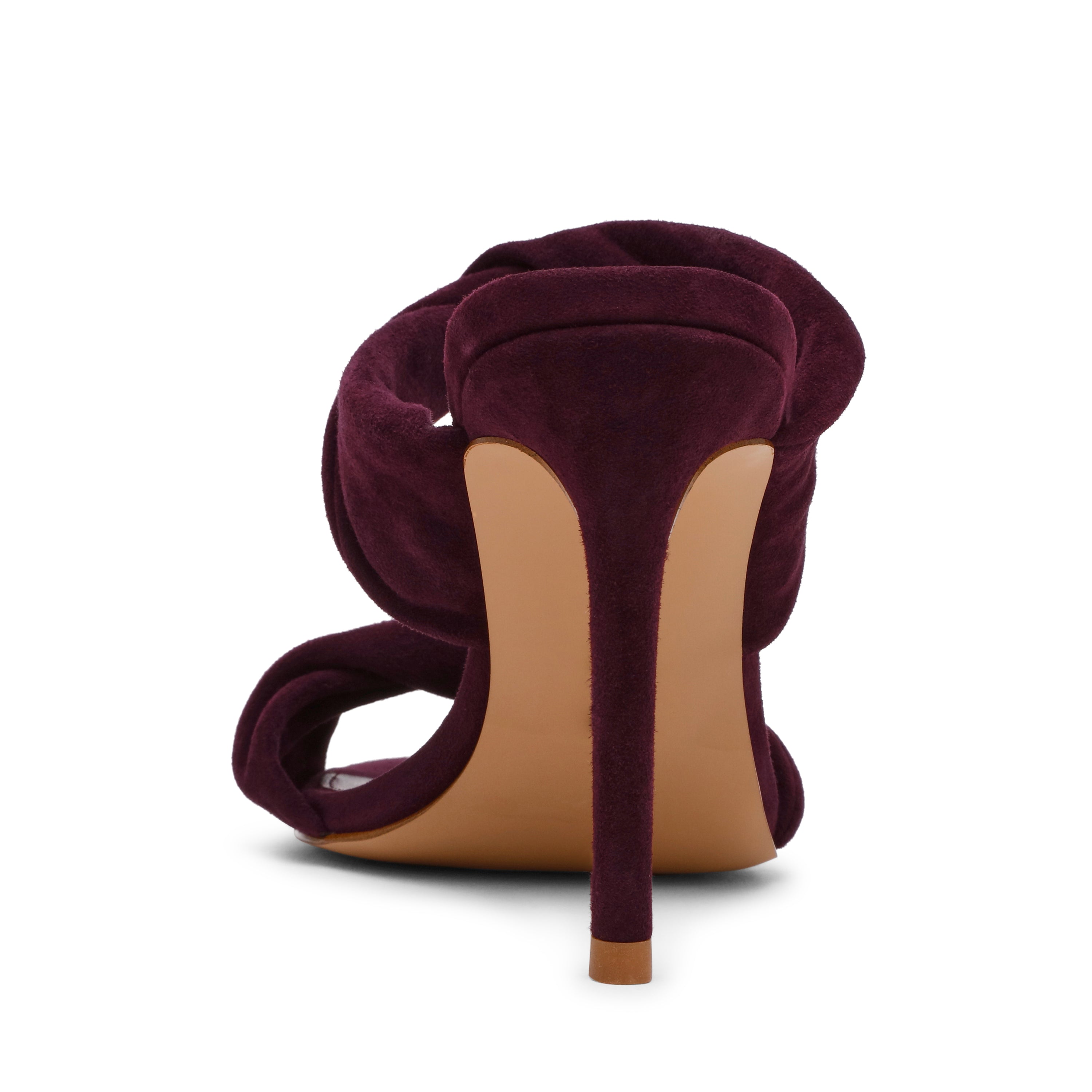 Steve Madden Trophy sandale compensee bordeaux 10 cm