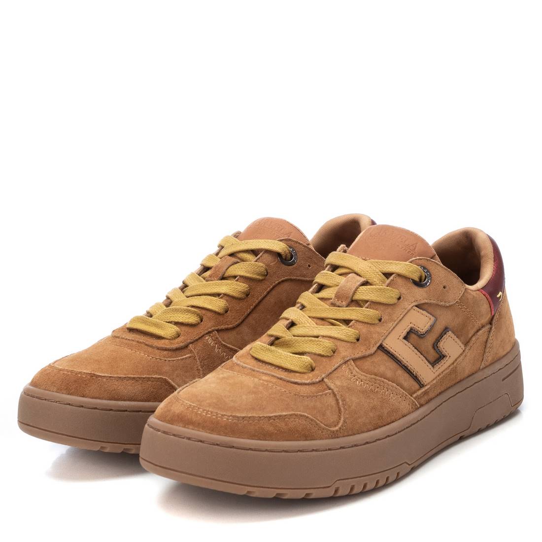 Carmela 16180601 sneaker suède marron métallisé