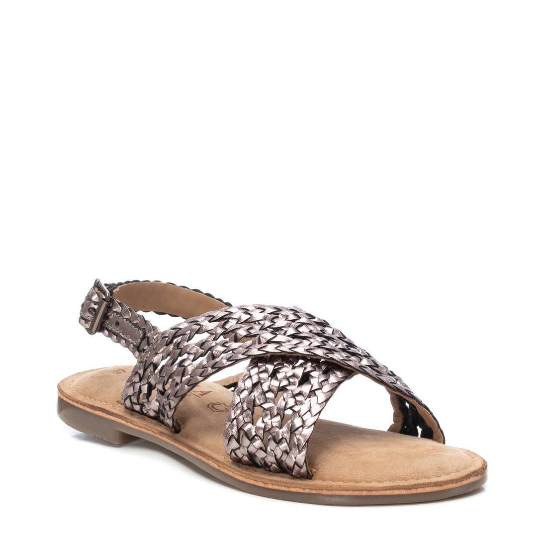 Carmela 16164502 sandale femme grise cuir