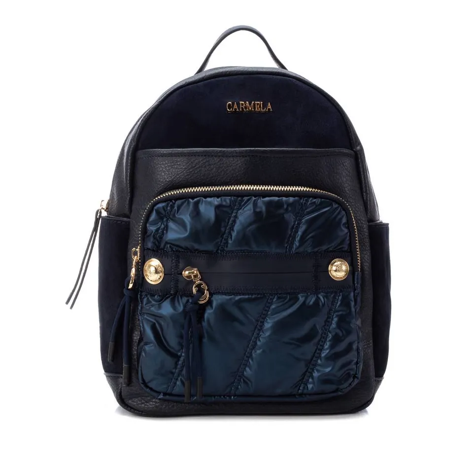 Carmela 18611204 sac a dos bleu textile 32x25x10 cm