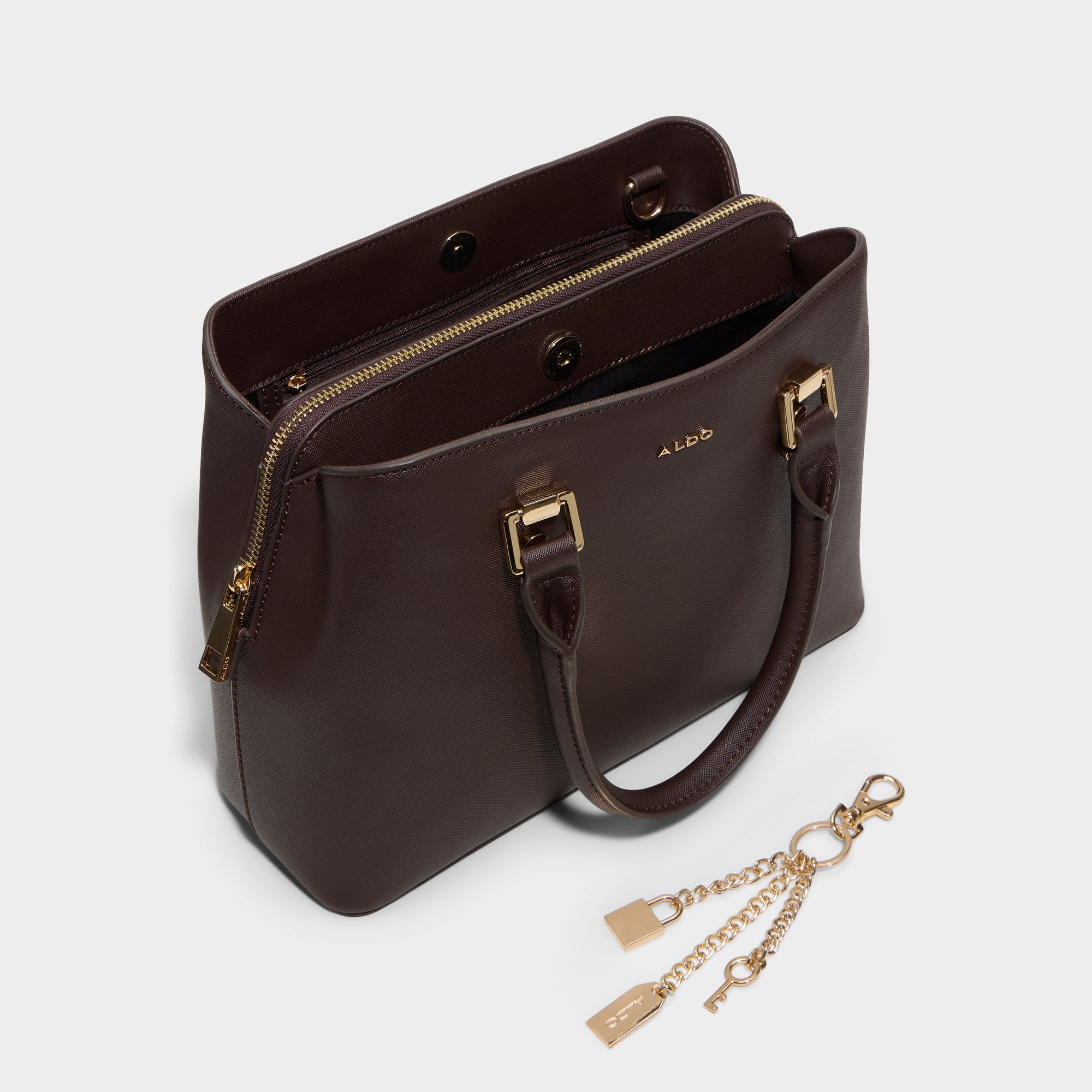 ALDO Legoiri sac bandoulière femme marron rigide