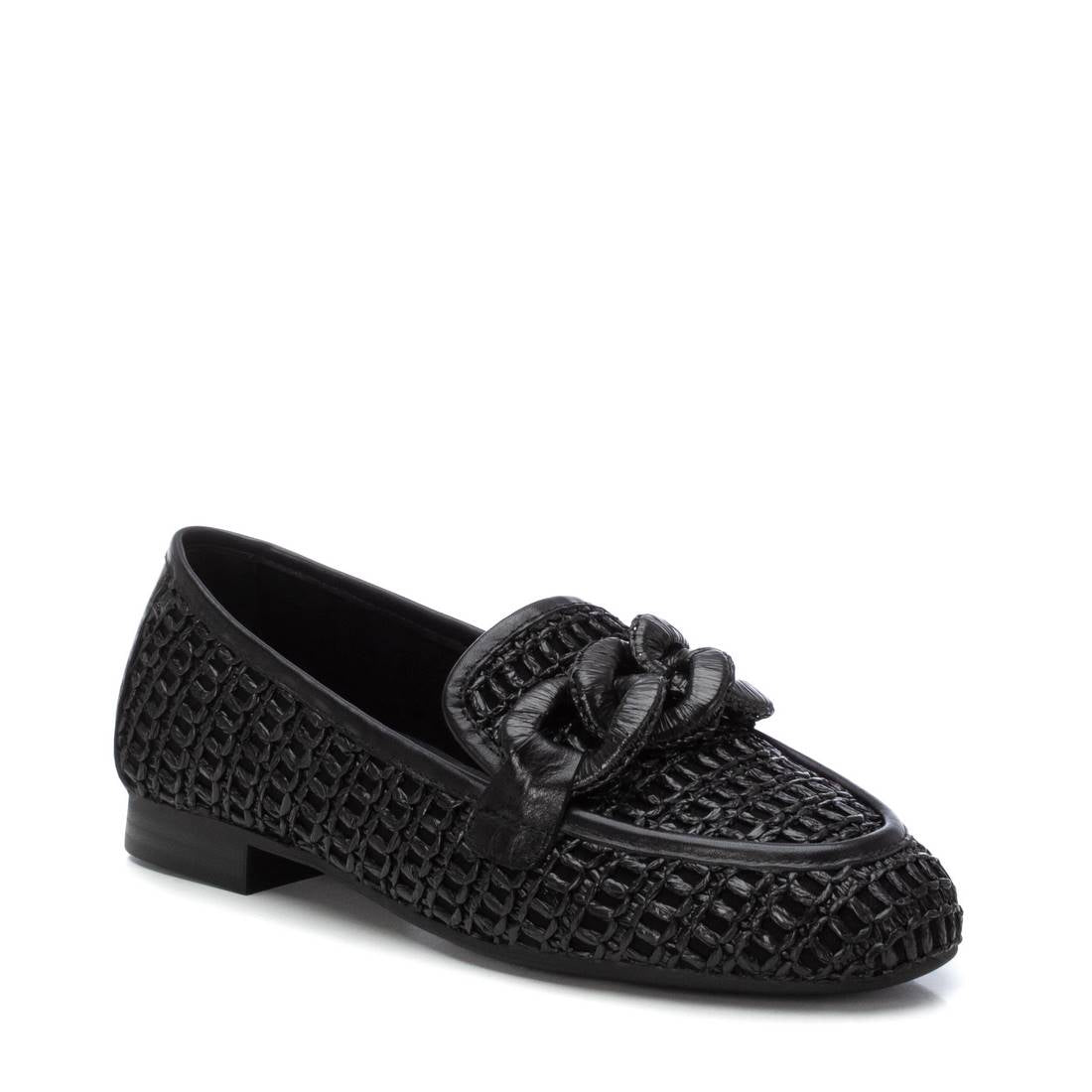 Carmela 16231603 mocassin femme noir ajouré