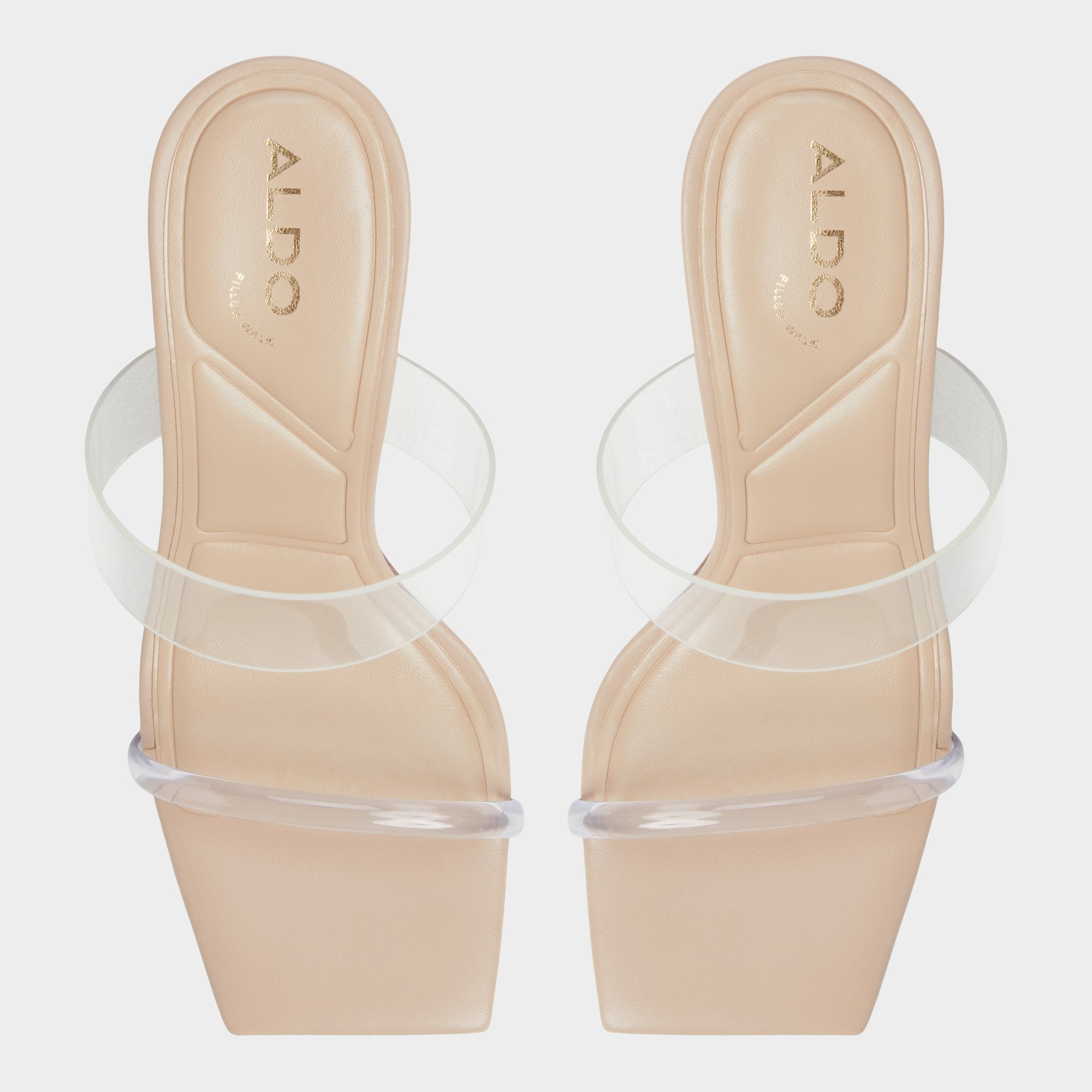 ALDO Calley sandales à talon bloc beige femme