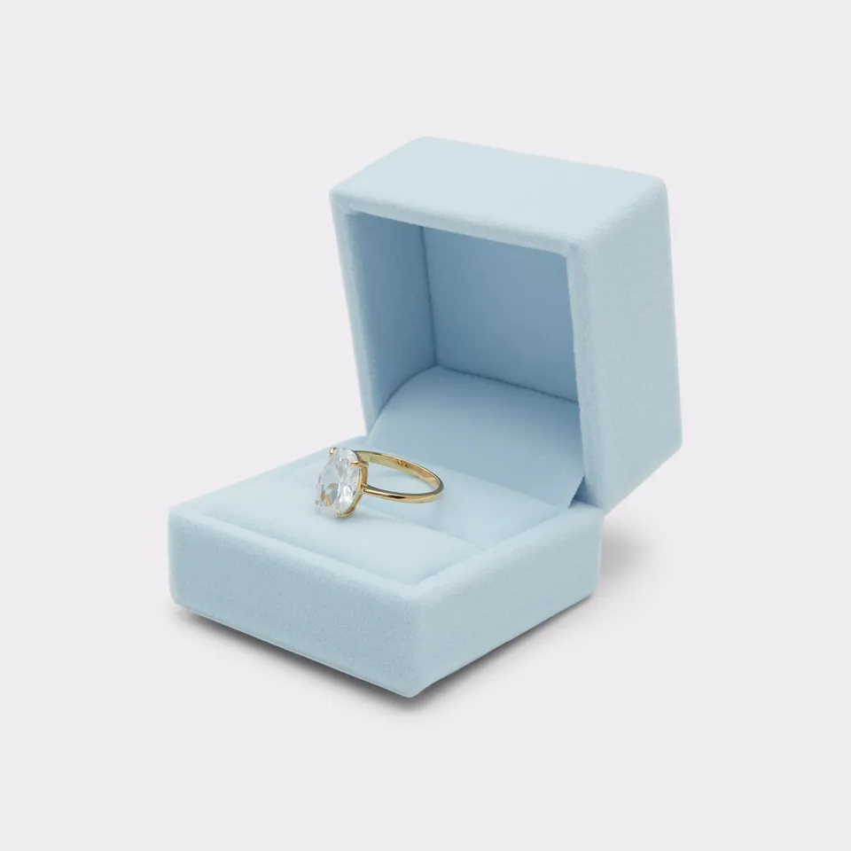 ALDO Ovalsparkle bague zircon ovale fiançailles
