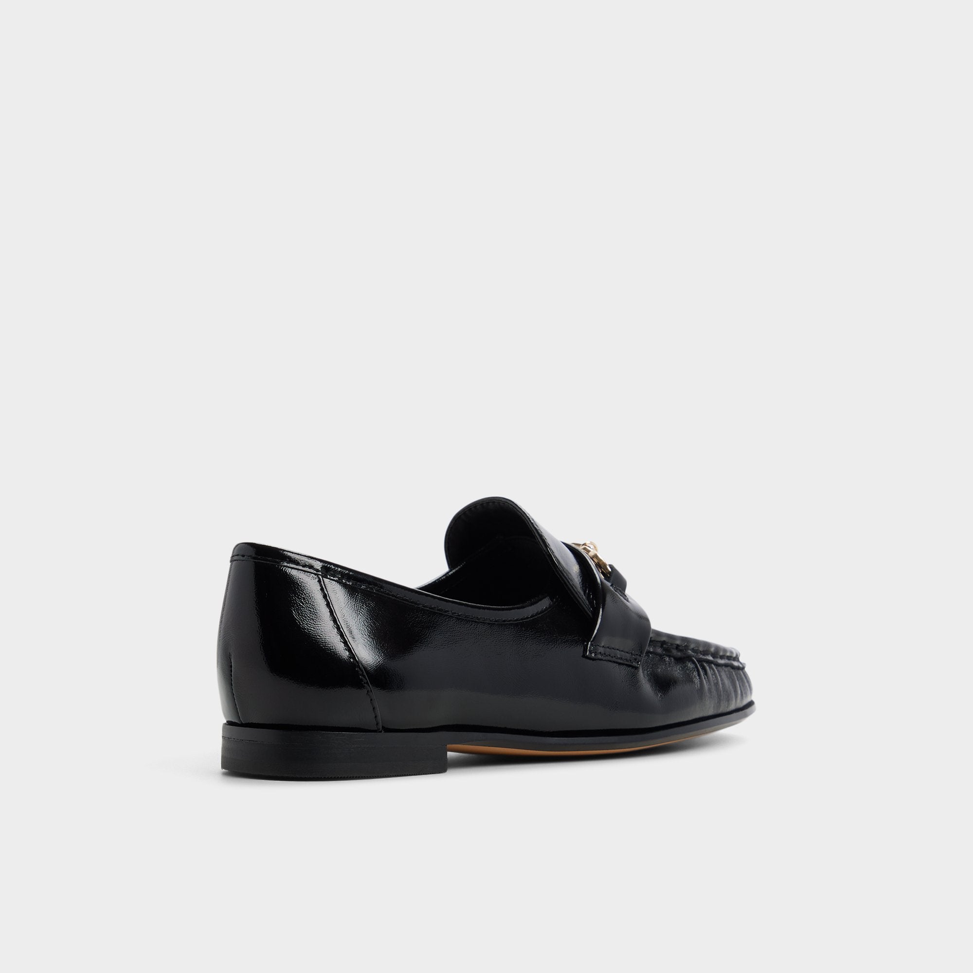 ALDO Verillon mocassins vernis boucle dorée