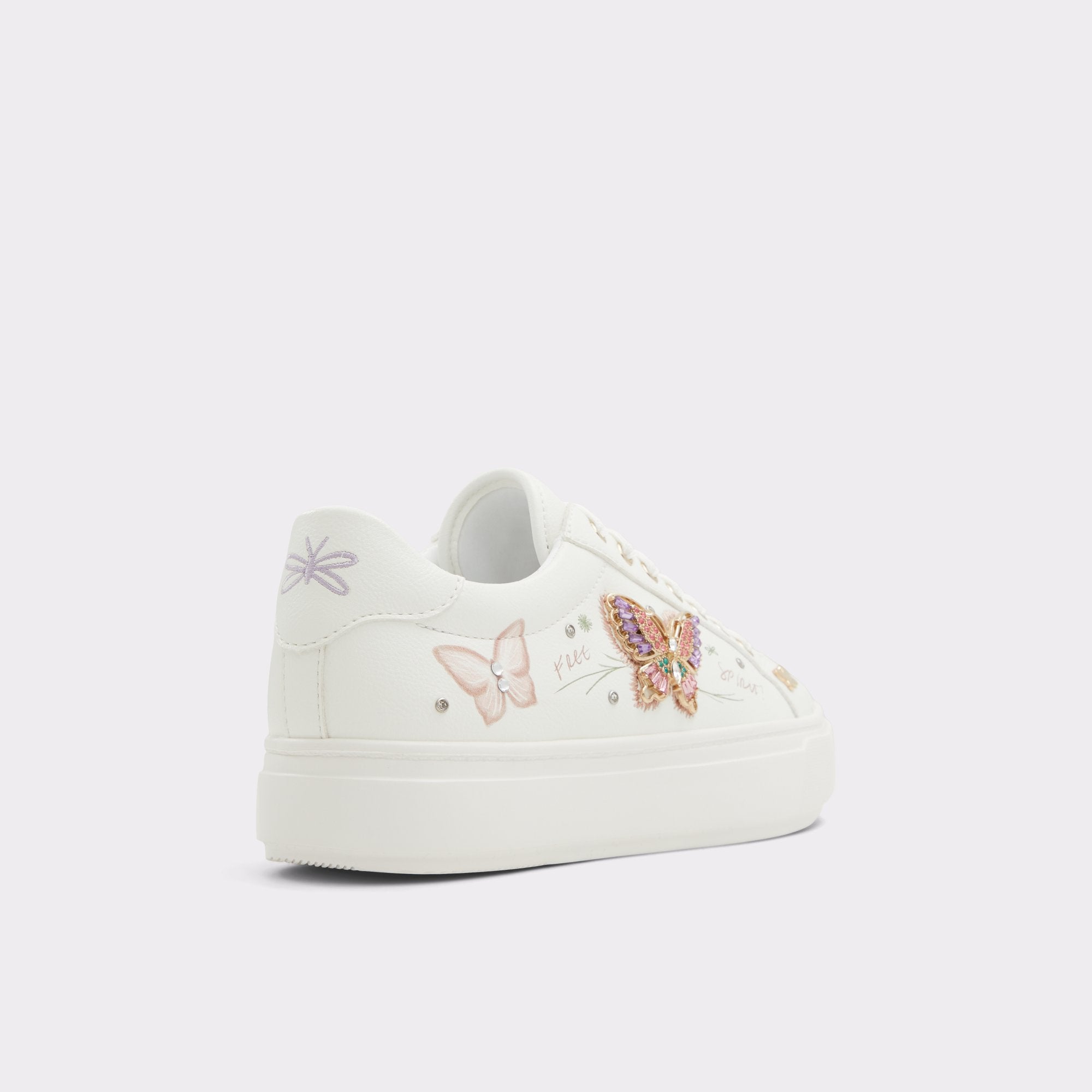 ALDO Gwiri 2.0 baskets papillon blanches