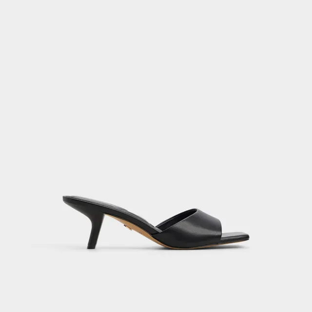 ALDO Enchanting sandales noires talon kitten