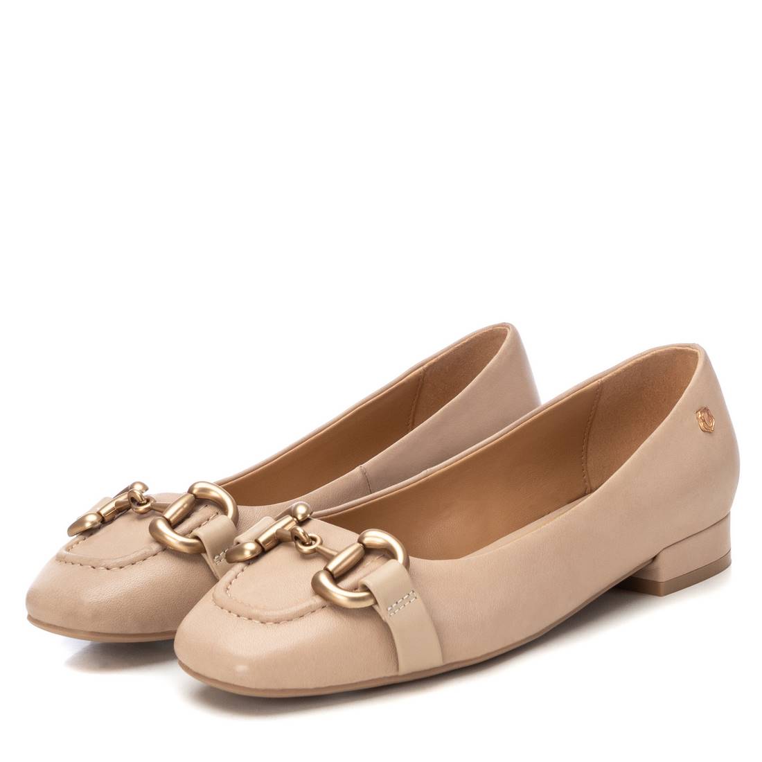 Carmela 16144902 ballerines cuir marron talon plat