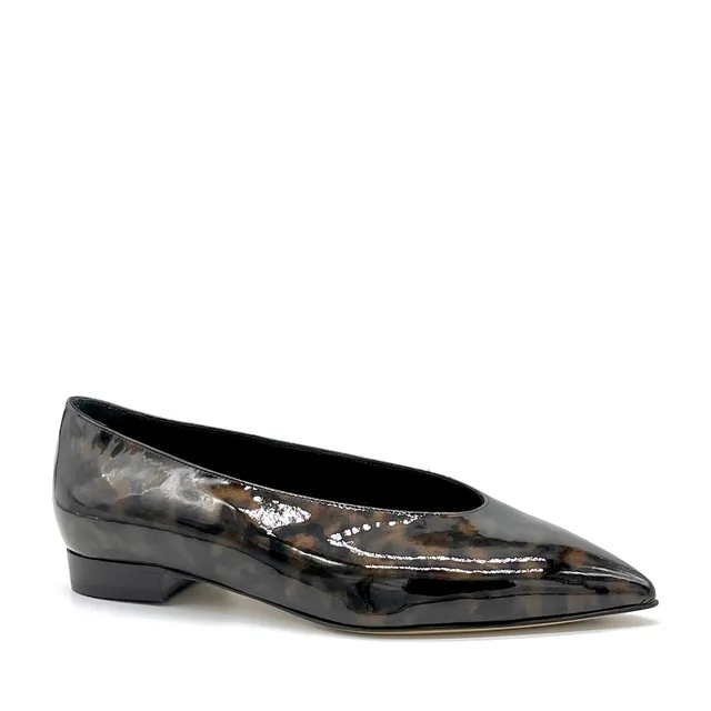 Elata 56513 ballerines vernis écaille talon 1 cm