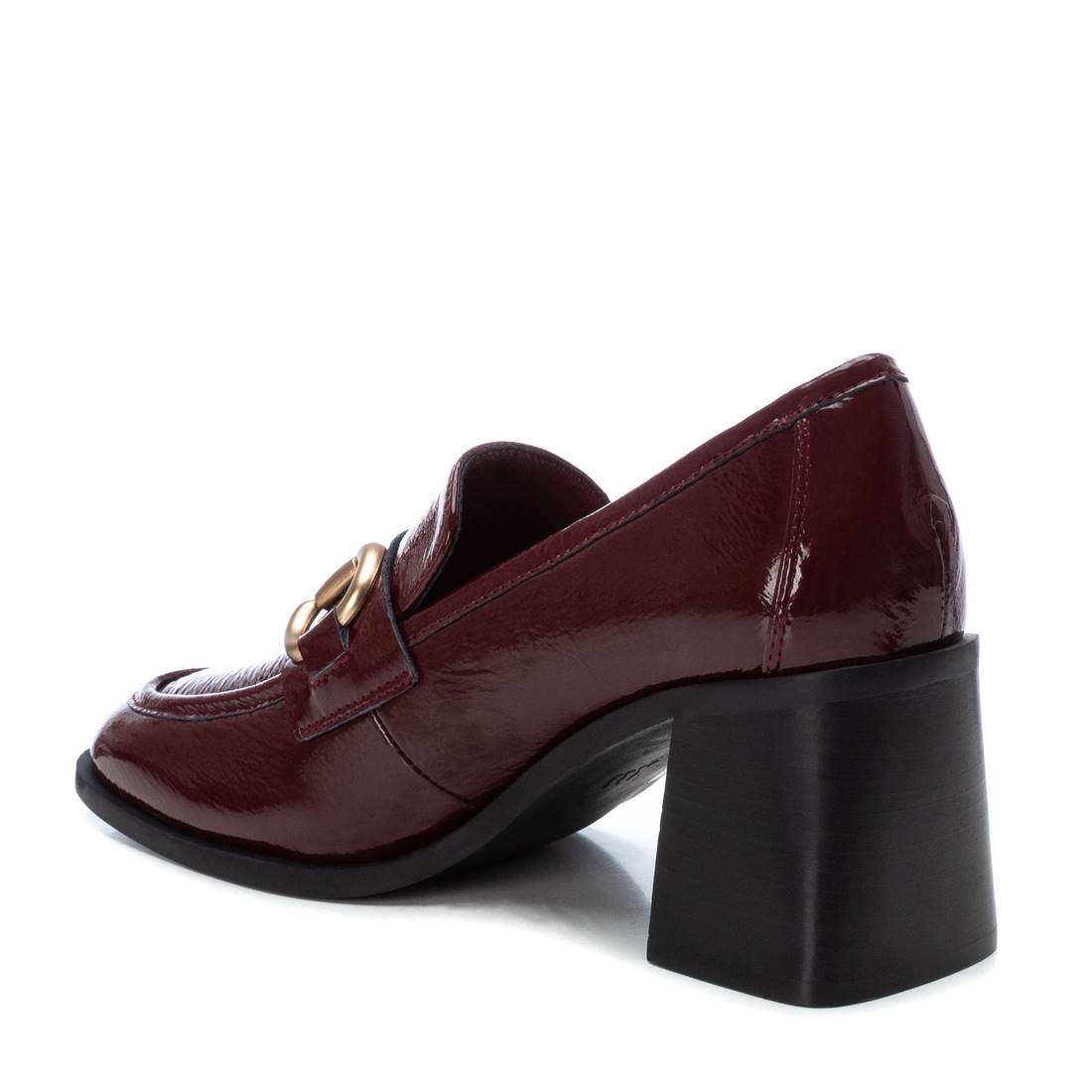 Carmela 16115702 mocassins cuir rouge verni talon 7 cm