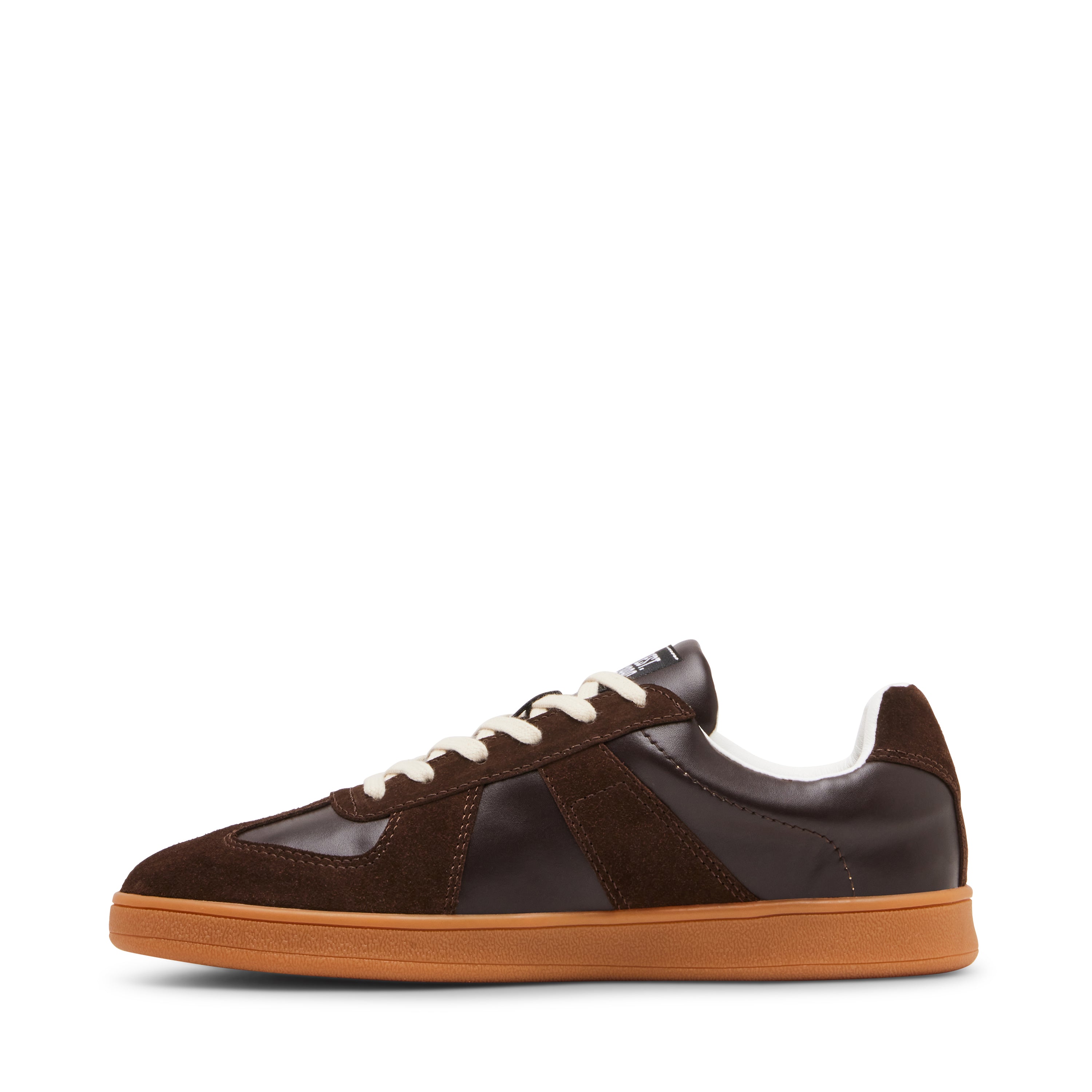 Steve Madden Waltor baskets homme marron cuir 3 cm